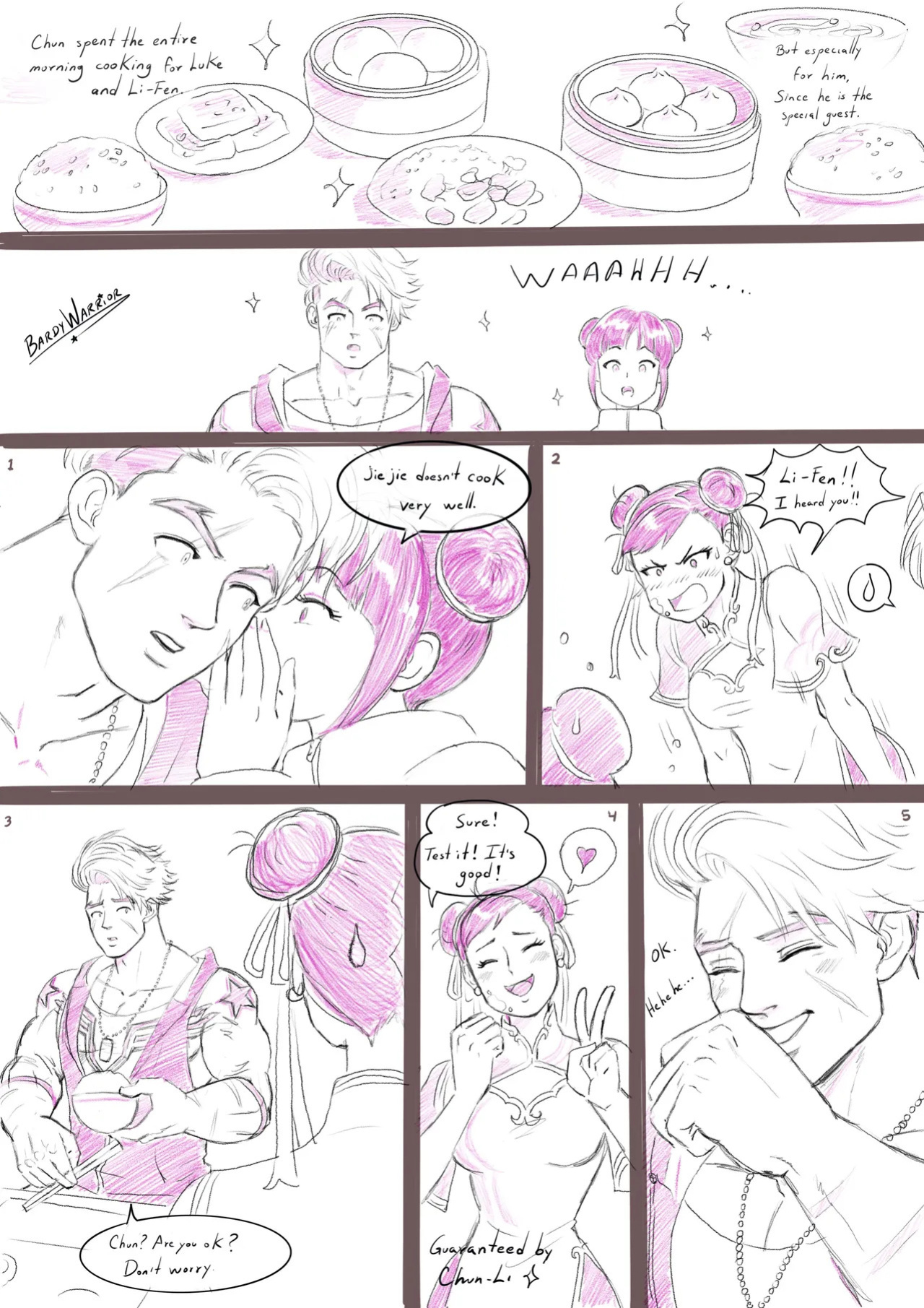 [BardyWarrior] Luke x Chun-Li (Street Fighter 6)