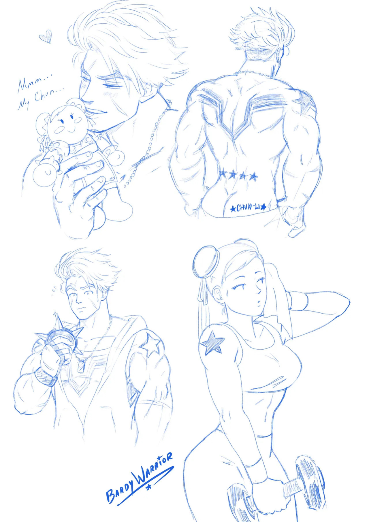 [BardyWarrior] Luke x Chun-Li (Street Fighter 6)