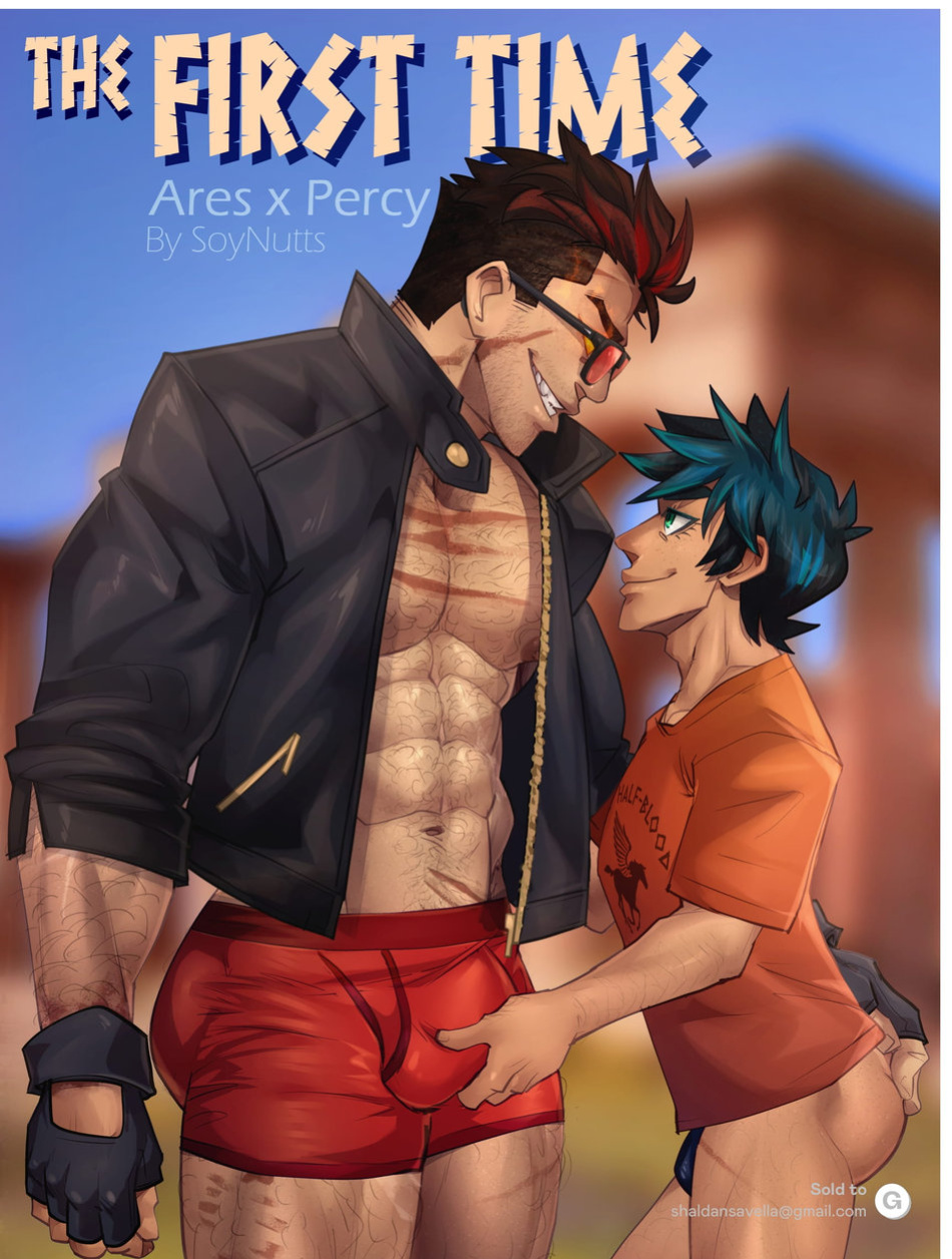 [TheNSFWFandom (SoyNutts)] Ares x Percy Prequel – The First Time [Eng]
