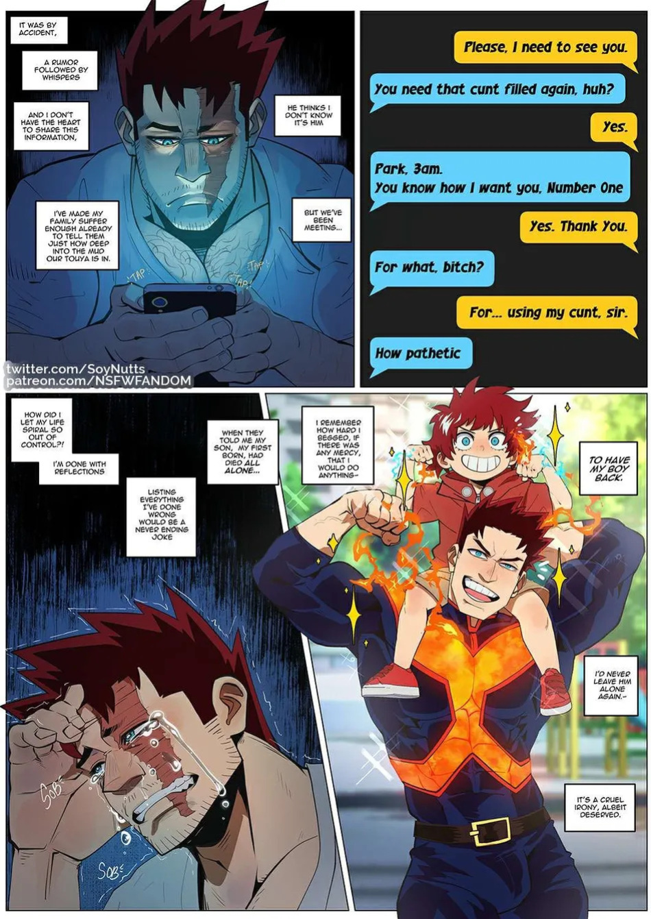 [SoyNutts] Dabi x Endeavor [Eng]