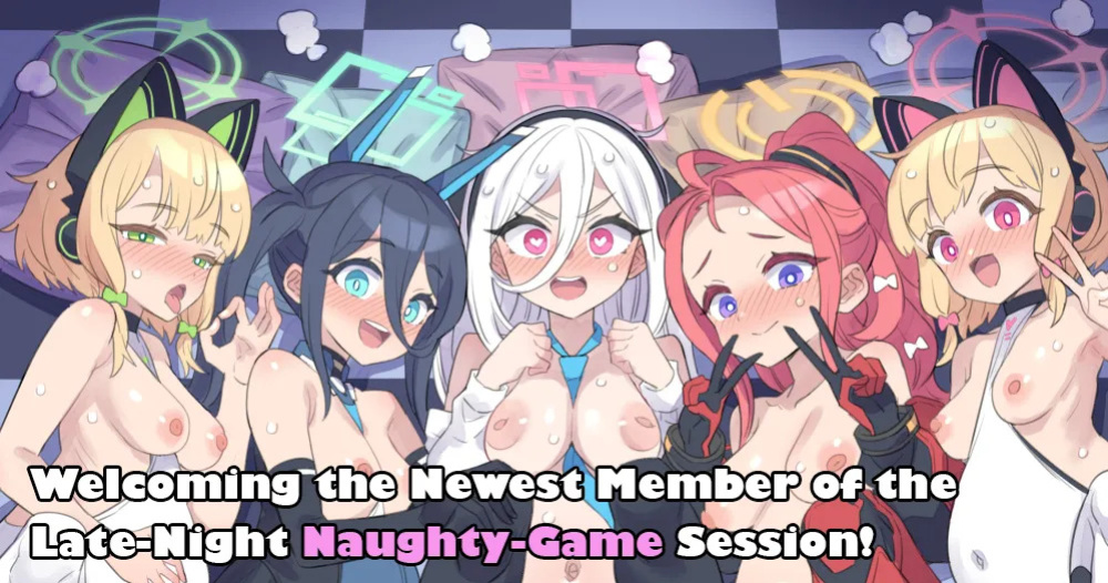 [Mimonel] Shinya no Ecchi na Game kai no Shin Member ♥ | Welcoming the Newest Member of the Late-Night Naughty-Game Session! ♥ (Blue Archive) [English] [DeppoTL]