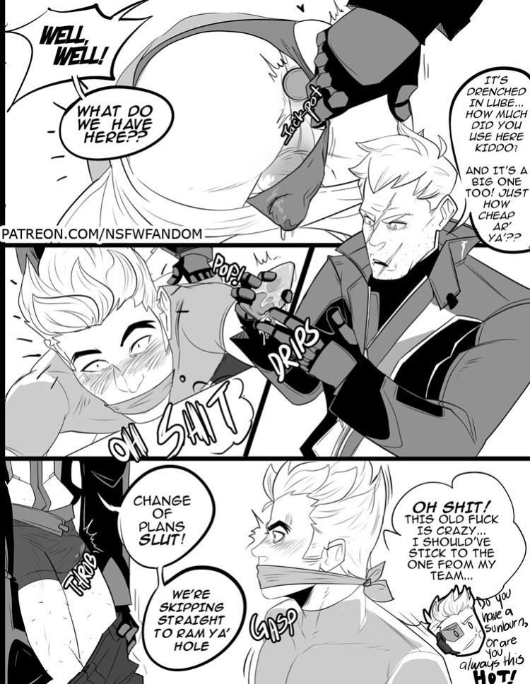[thensfwfandom] Genji and Soldier 76 – Overwatch dj [Eng]