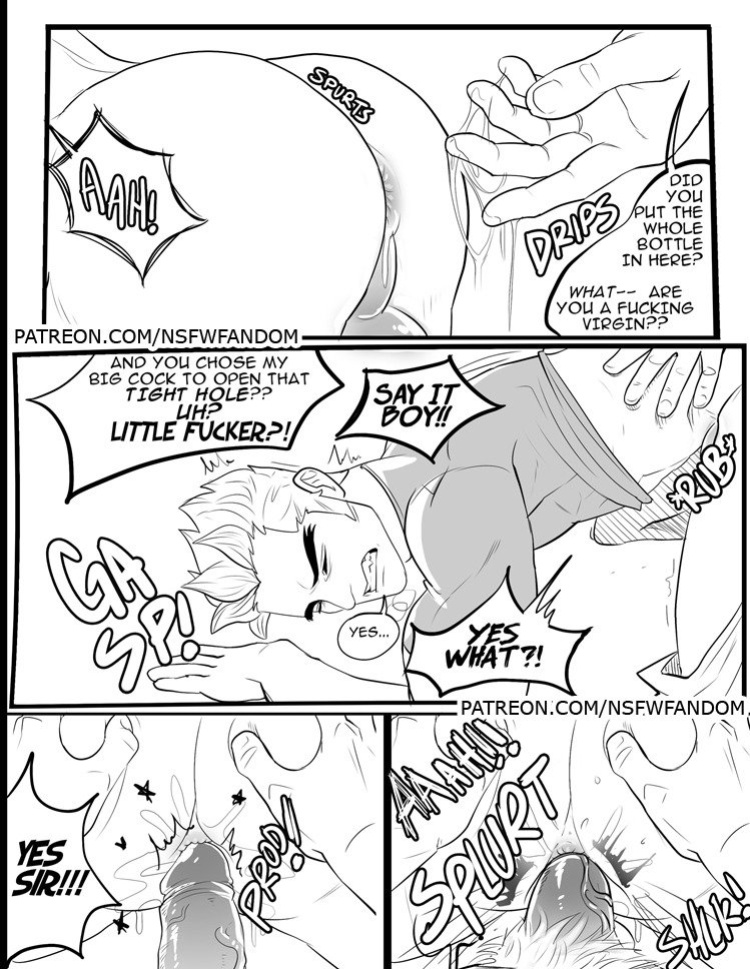 [thensfwfandom] Genji and Soldier 76 – Overwatch dj [Eng]