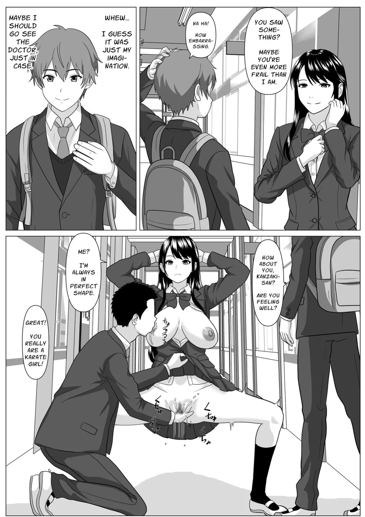 [Kemusi no Bansan Kai] Donkan Shujinkou no Yoko de Soku Hame. Shinyuu no Harem o Joushiki Kaihen de Seishori | Insta Sex Next To The Oblivious Protagonist ~Using perception inhibition them into fuckdolls~ [English] [Solid Rose]