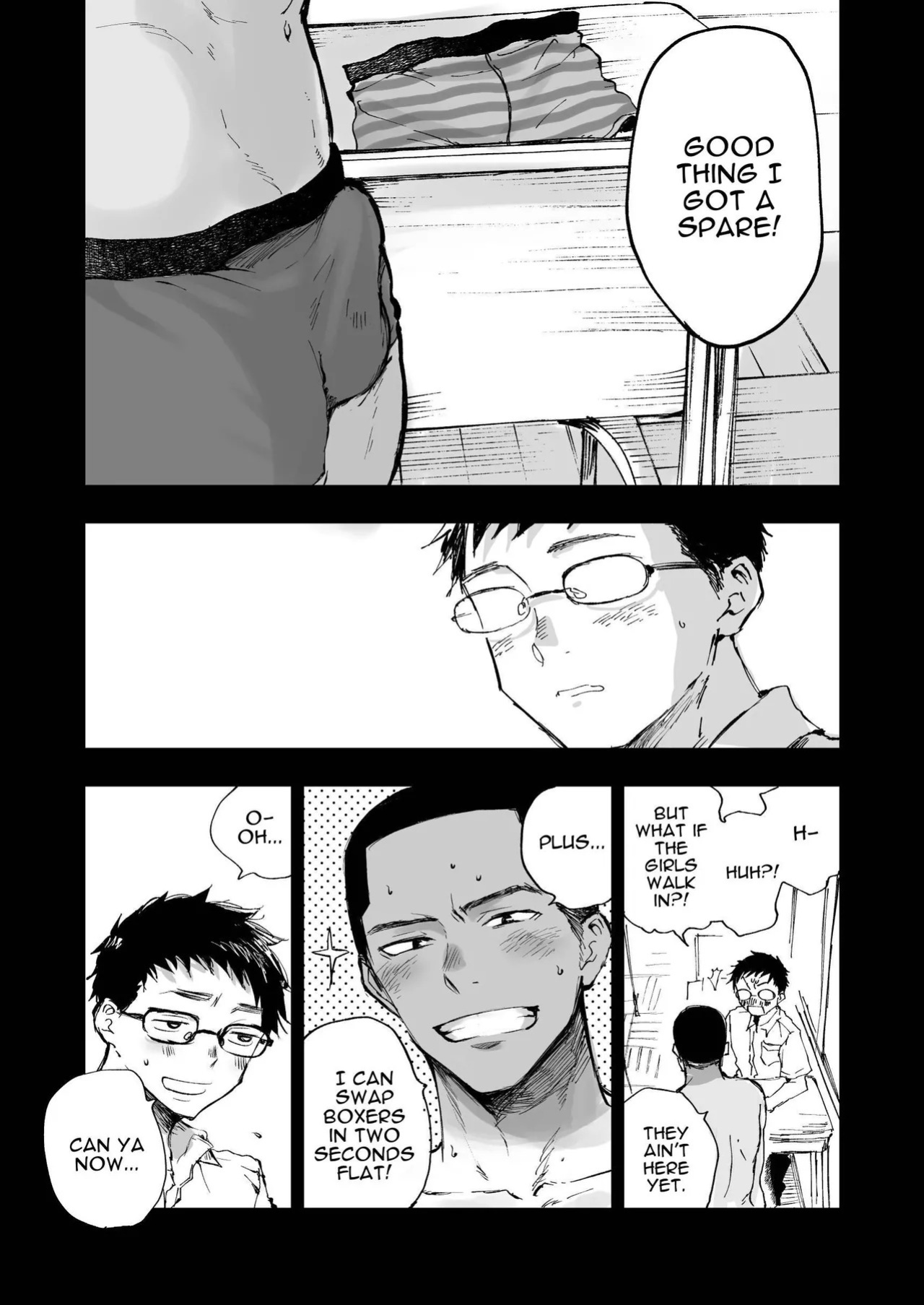 [Mitarou Teishoku (Mitarou)] Kimi no Chinko ga Mitakatta - I Wanted To See Your Cock [ENG]