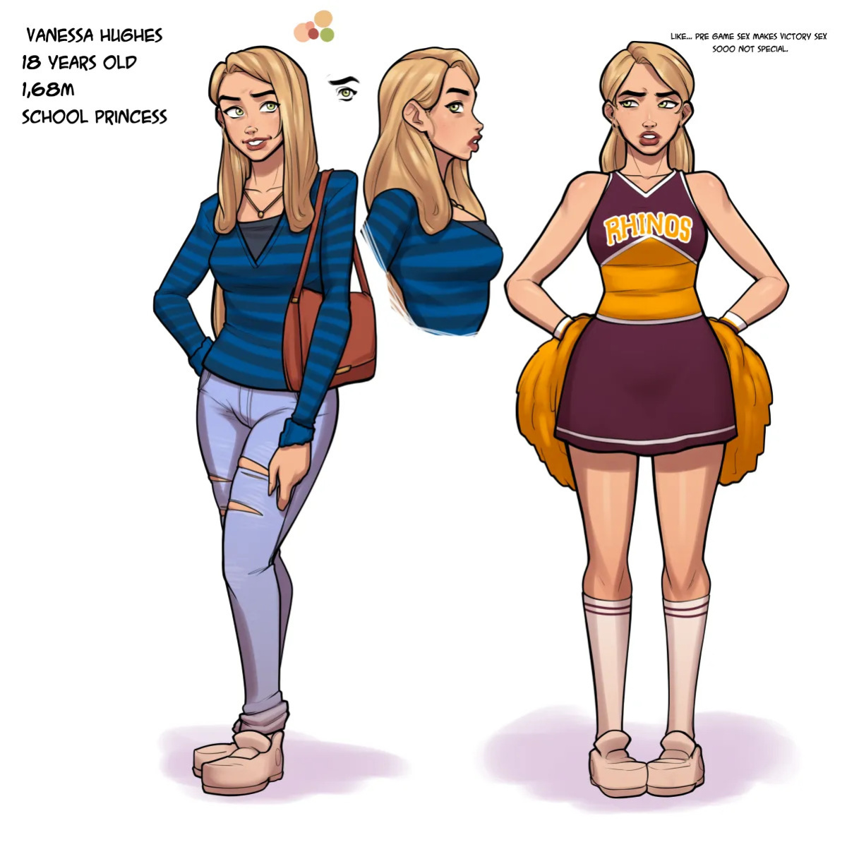 [various] Vanessa & Nadia Hughes (OCs by MrPotatoParty)