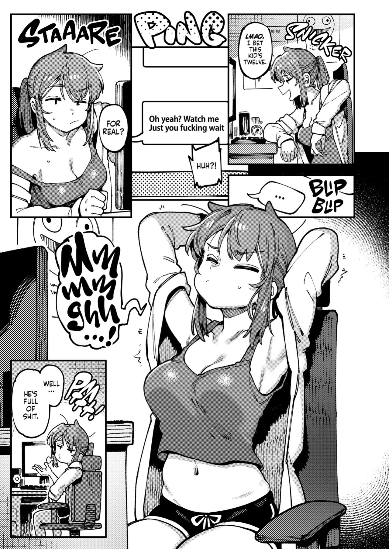 [Hoshoku Shoujo (Karasu Chan)] Watashi ni Konna Kuchi Kiite, Oya Gatcha Shippai shita no ka | Don't Feed the Trolls [English] [J18] [Decensored] [Digital]