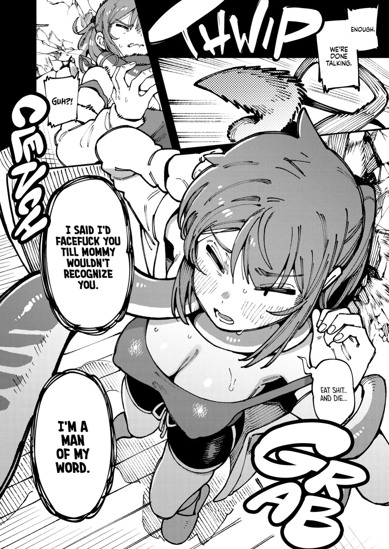 [Hoshoku Shoujo (Karasu Chan)] Watashi ni Konna Kuchi Kiite, Oya Gatcha Shippai shita no ka | Don't Feed the Trolls [English] [J18] [Decensored] [Digital]