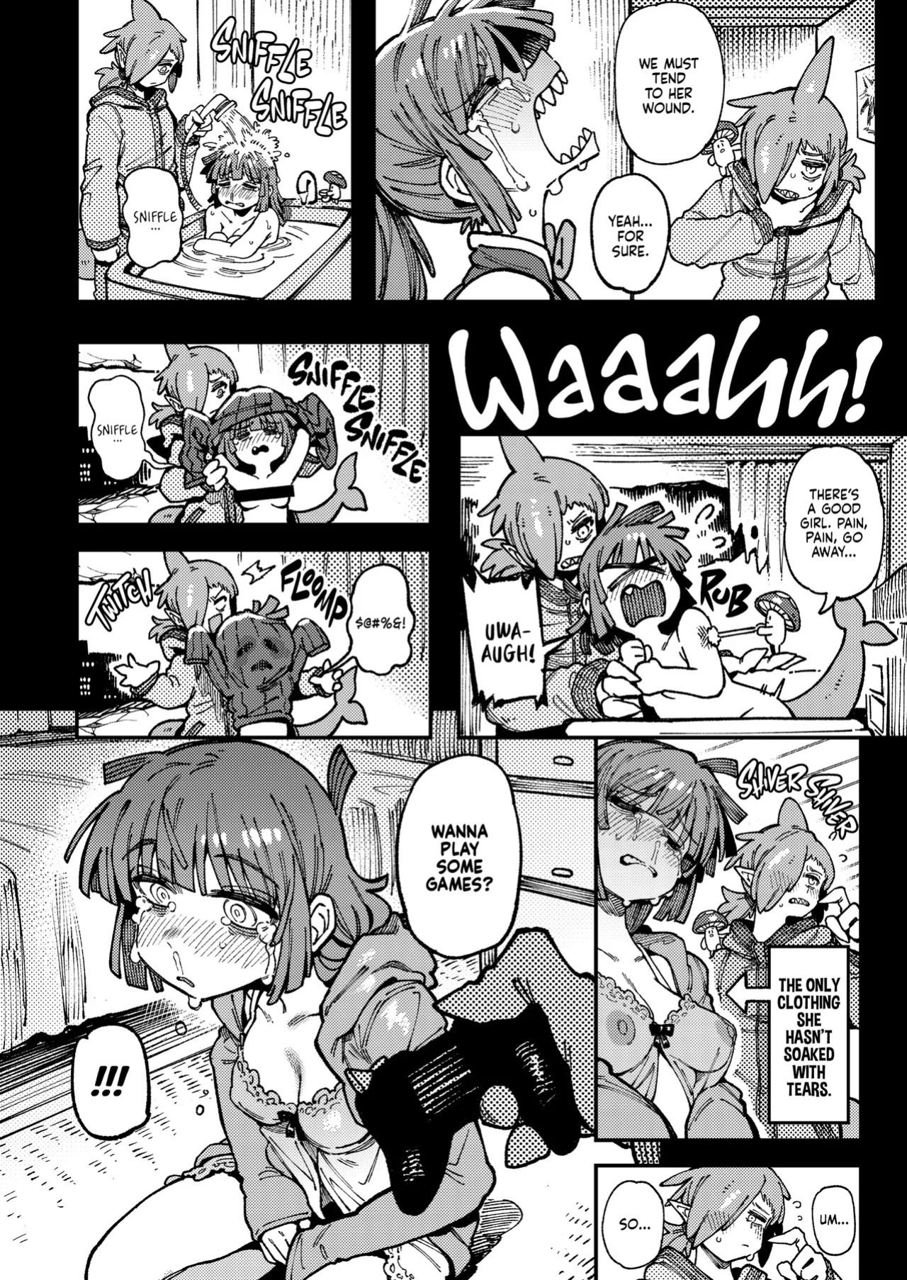 [Hoshoku Shoujo (Karasu Chan)] Ie ga Shike Sugite Haete Kita Genkaku Yuuhatsu Suru Kinoko o Goshoku Shite Hatsujou Shita Ato no Are ya Kore 2 | What Happened After My Place Got So Humid It Grew Magic Mushrooms and I Ate Them and Got Super Horny! 2 [Englis