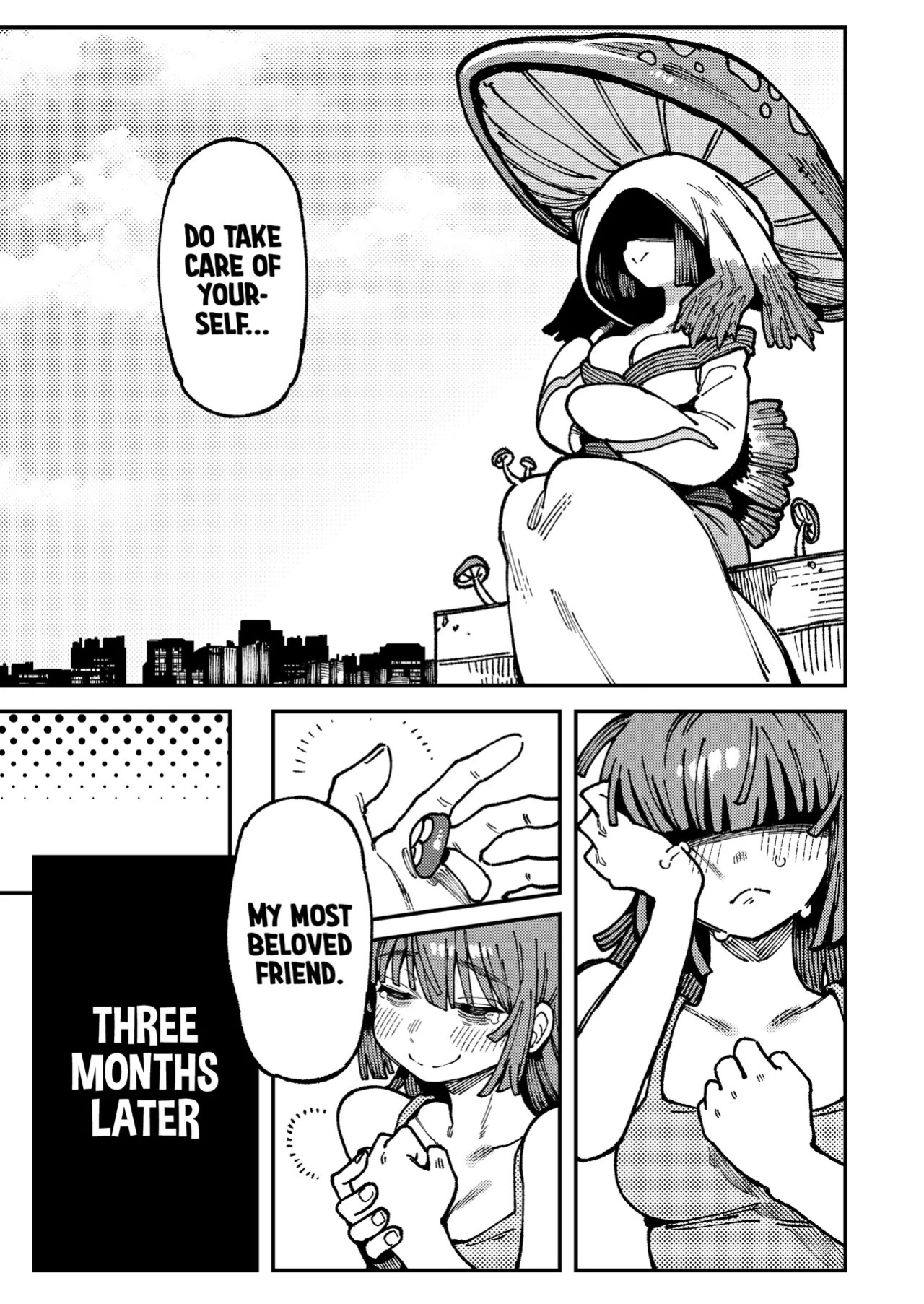[Hoshoku Shoujo (Karasu Chan)] Ie ga Shike Sugite Haete Kita Genkaku Yuuhatsu Suru Kinoko o Goshoku Shite Hatsujou Shita Ato no Are ya Kore 2 | What Happened After My Place Got So Humid It Grew Magic Mushrooms and I Ate Them and Got Super Horny! 2 [Englis