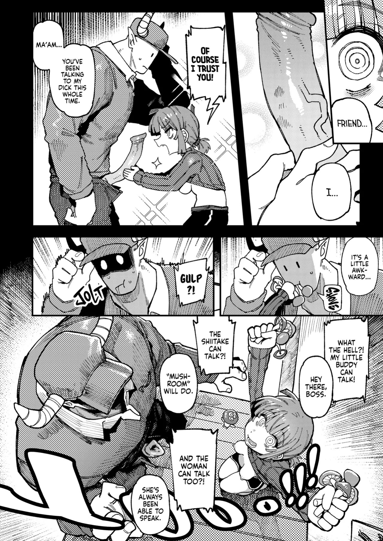 [Hoshoku Shoujo (Karasu Chan)] Ie ga Shike Sugite Haete Kita Genkaku Yuuhatsu Suru Kinoko o Goshoku Shite Hatsujou Shita Ato no Are ya Kore | What Happened After My Place Got So Humid It Grew Magic Mushrooms and I Ate Them and Got Super Horny! [English] [