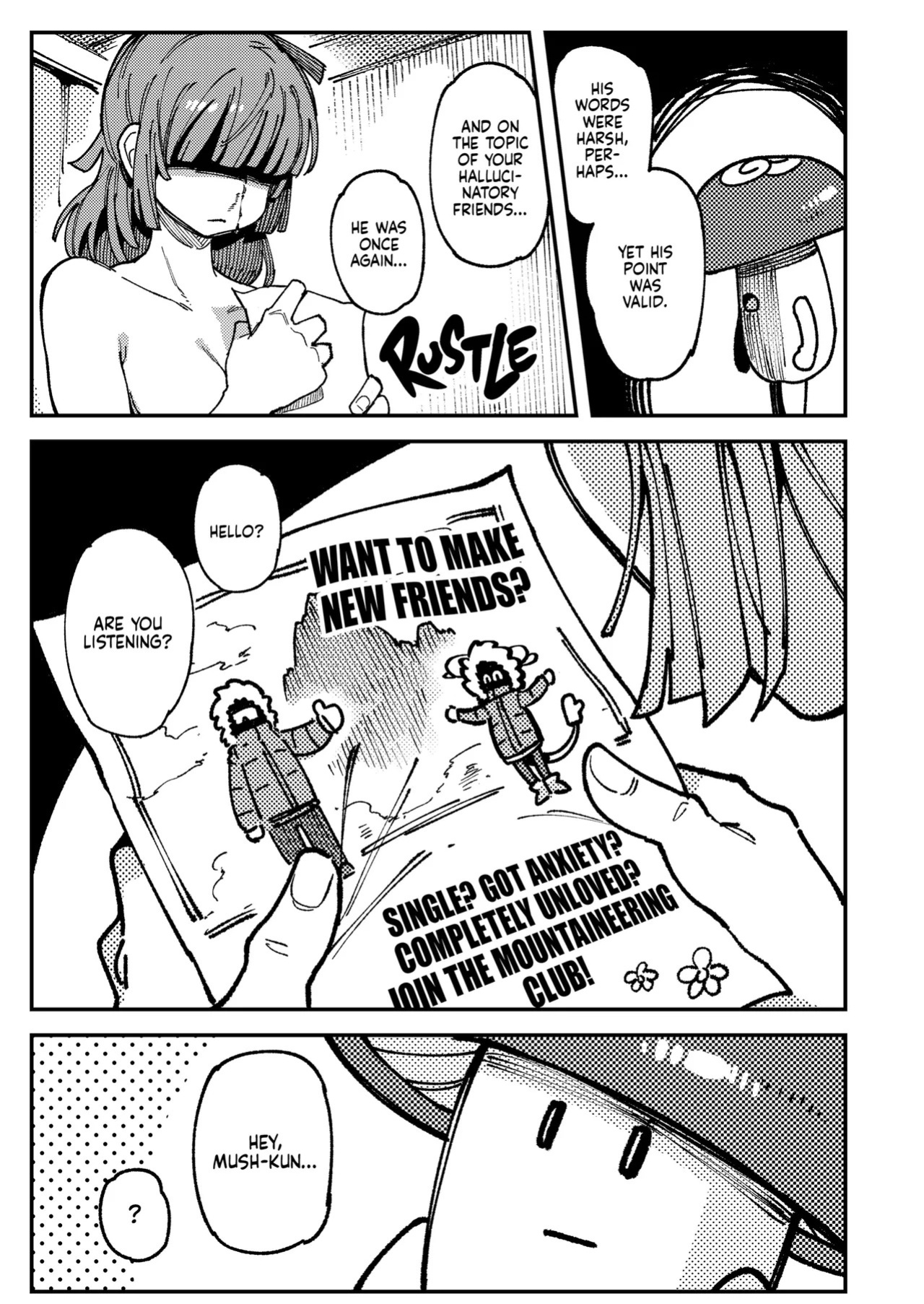 [Hoshoku Shoujo (Karasu Chan)] Ie ga Shike Sugite Haete Kita Genkaku Yuuhatsu Suru Kinoko o Goshoku Shite Hatsujou Shita Ato no Are ya Kore | What Happened After My Place Got So Humid It Grew Magic Mushrooms and I Ate Them and Got Super Horny! [English] [