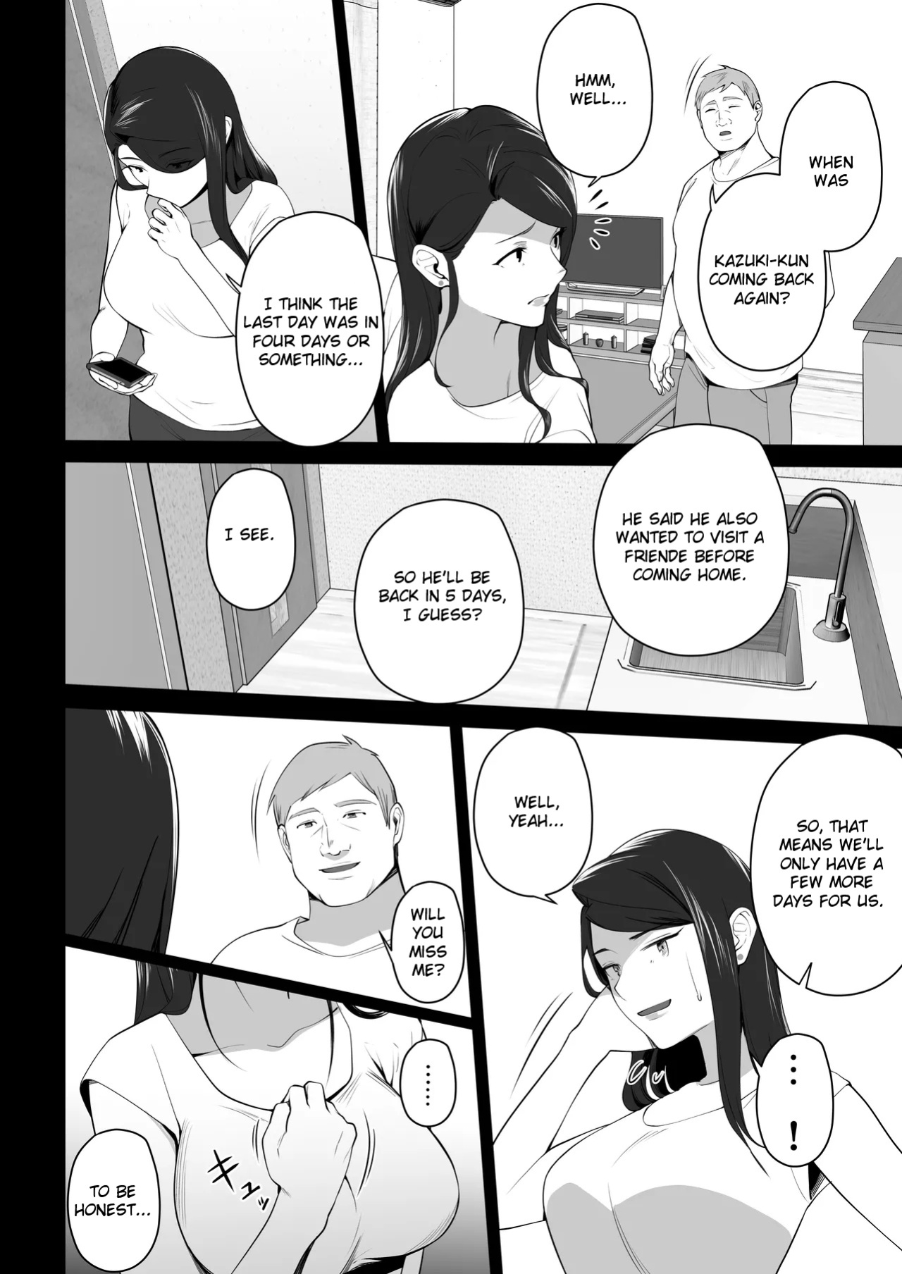 [Tsubonuma] Omae no Kaa-chan Sugee Yokatta yo. 3 [English]