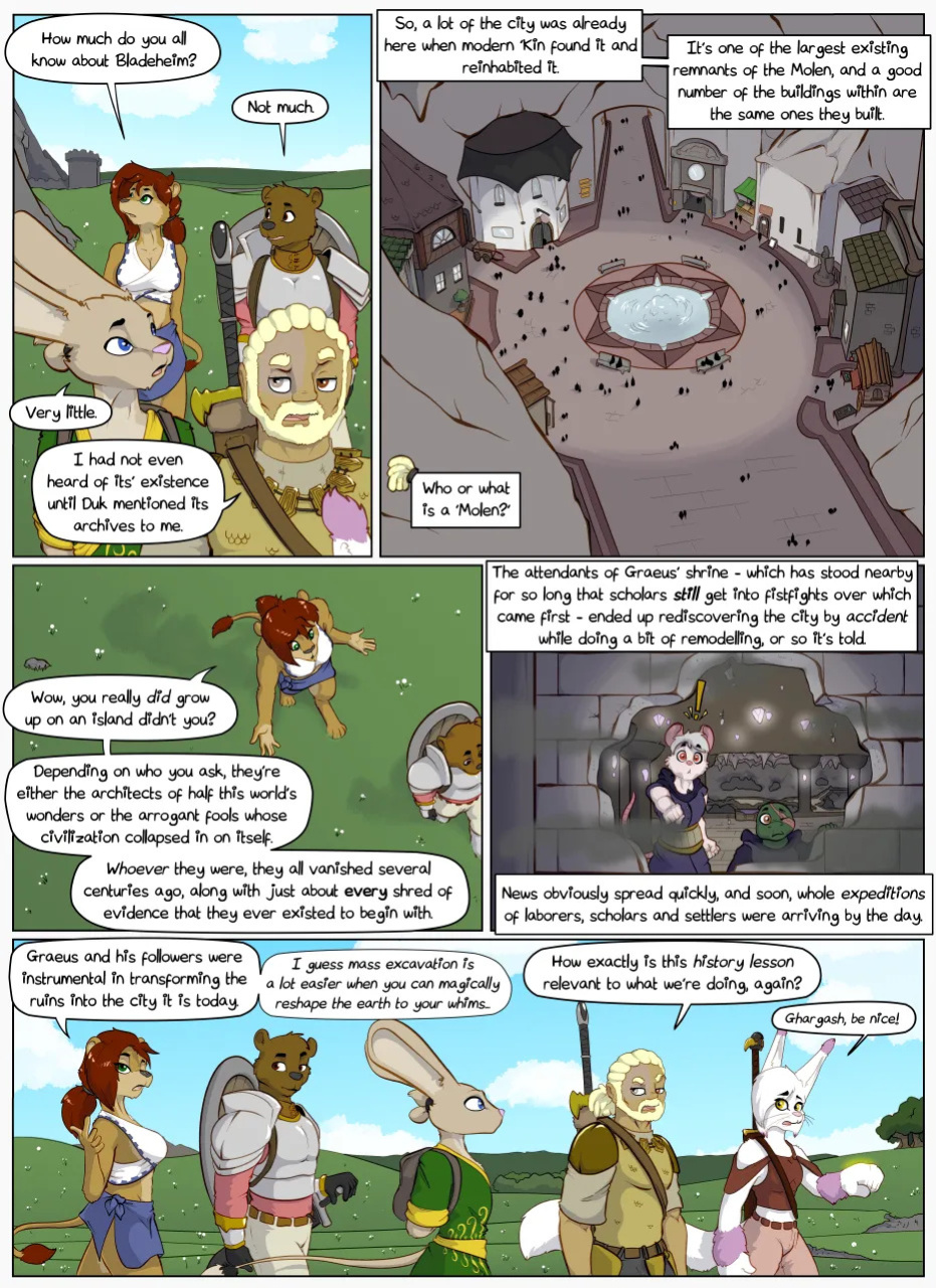[Reyn Goldfur] Caves and Critters: Chapter 13 (Ongoing)