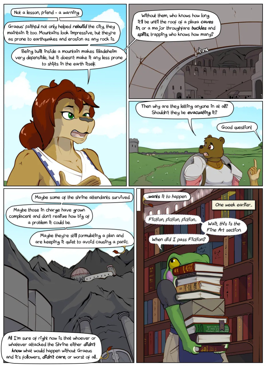 [Reyn Goldfur] Caves and Critters: Chapter 13 (Ongoing)