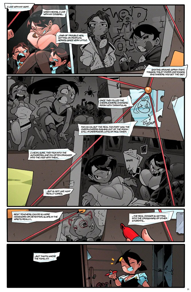 [Dan Sandoval] Lingerie Thief - ch.1-2 (ongoing)