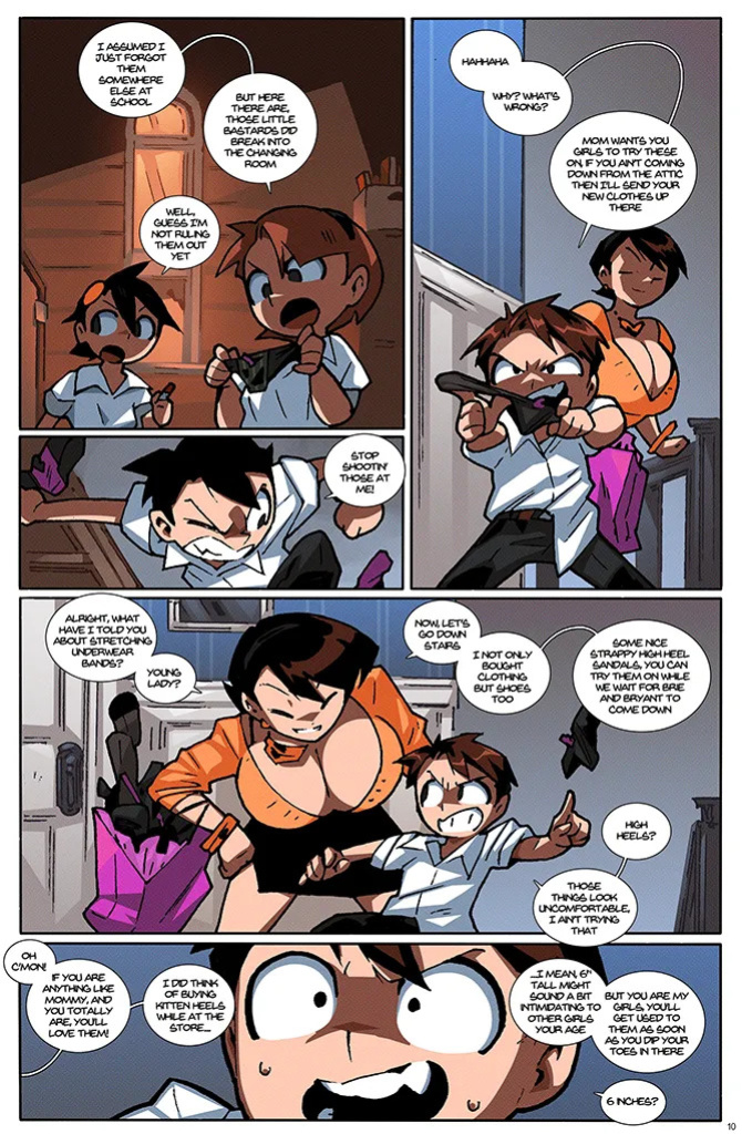 [Dan Sandoval] Lingerie Thief - ch.1-2 (ongoing)