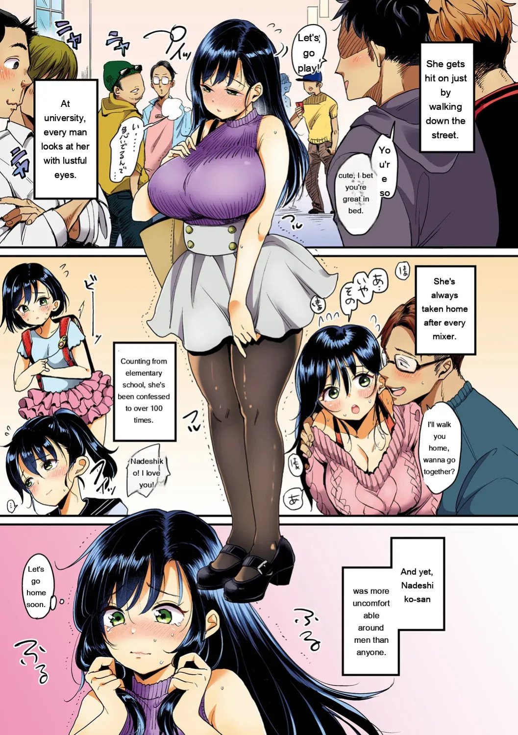 [Mojarin] Nadeshiko-san wa NO!tte Ienai [Digital] [Eng][MTL]