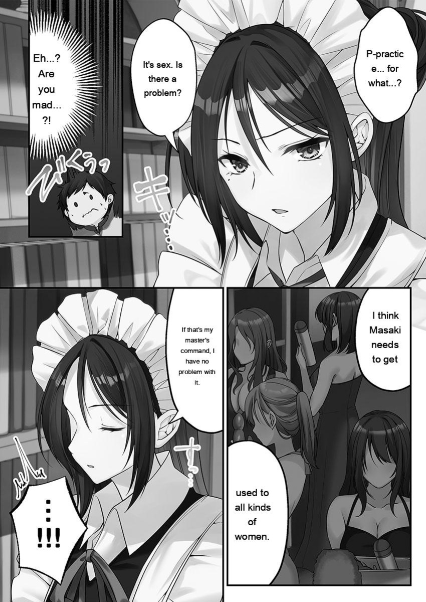 [Kumakko] Awahime-tachi no Hame-hajime -Pure Otoko Shika Inai Sekai de, Ore Dake Dosukebe Musou- [Eng][MTL]