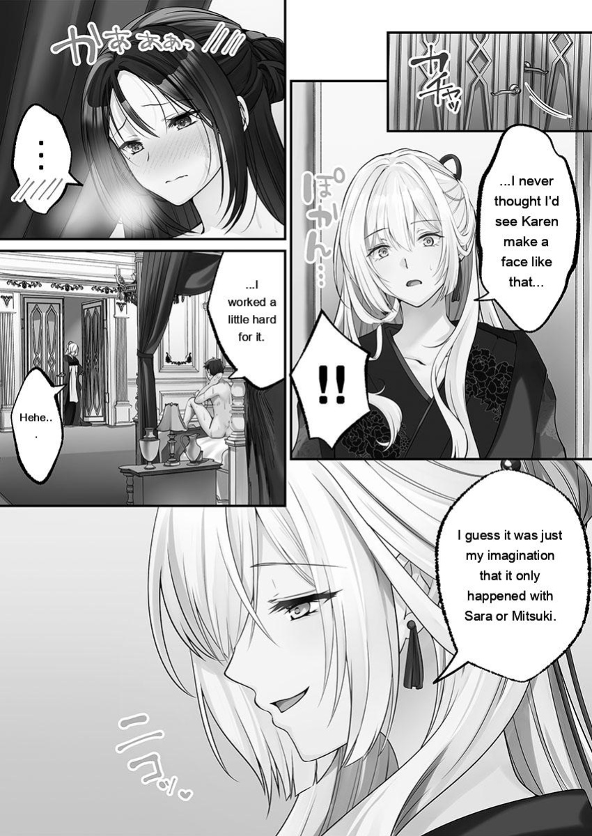 [Kumakko] Awahime-tachi no Hame-hajime -Pure Otoko Shika Inai Sekai de, Ore Dake Dosukebe Musou- [Eng][MTL]