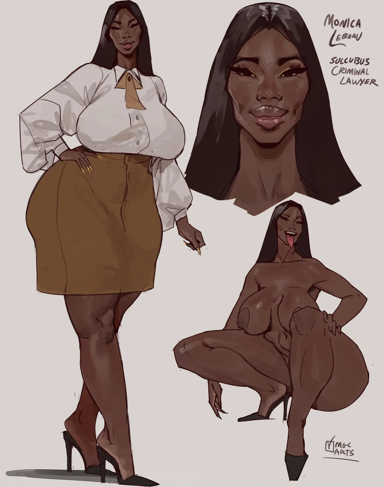 monica (magicmoonsarts) | UNCENSORED | Mega Pack