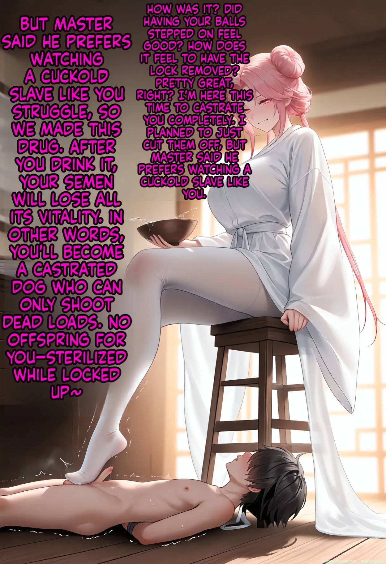 the divine healer junior sister is NTR'd and humiliated by me—the guy with the tiny cock[AI Generated
