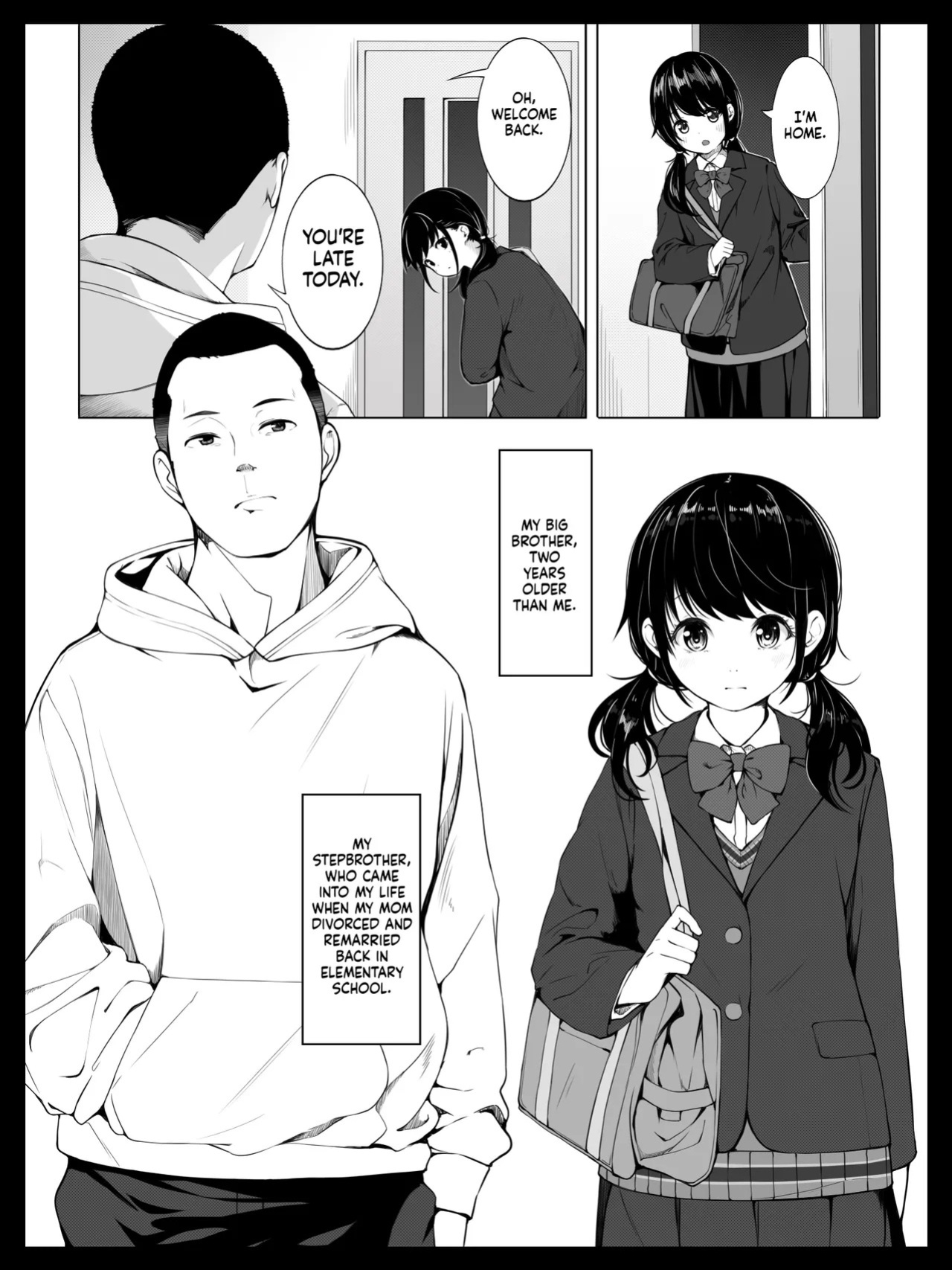 [Spiral] Osananajimi no Yumi-chan wa Boku ga Neteiru Aida ni Giri no Onii-san ni Okasaremashita