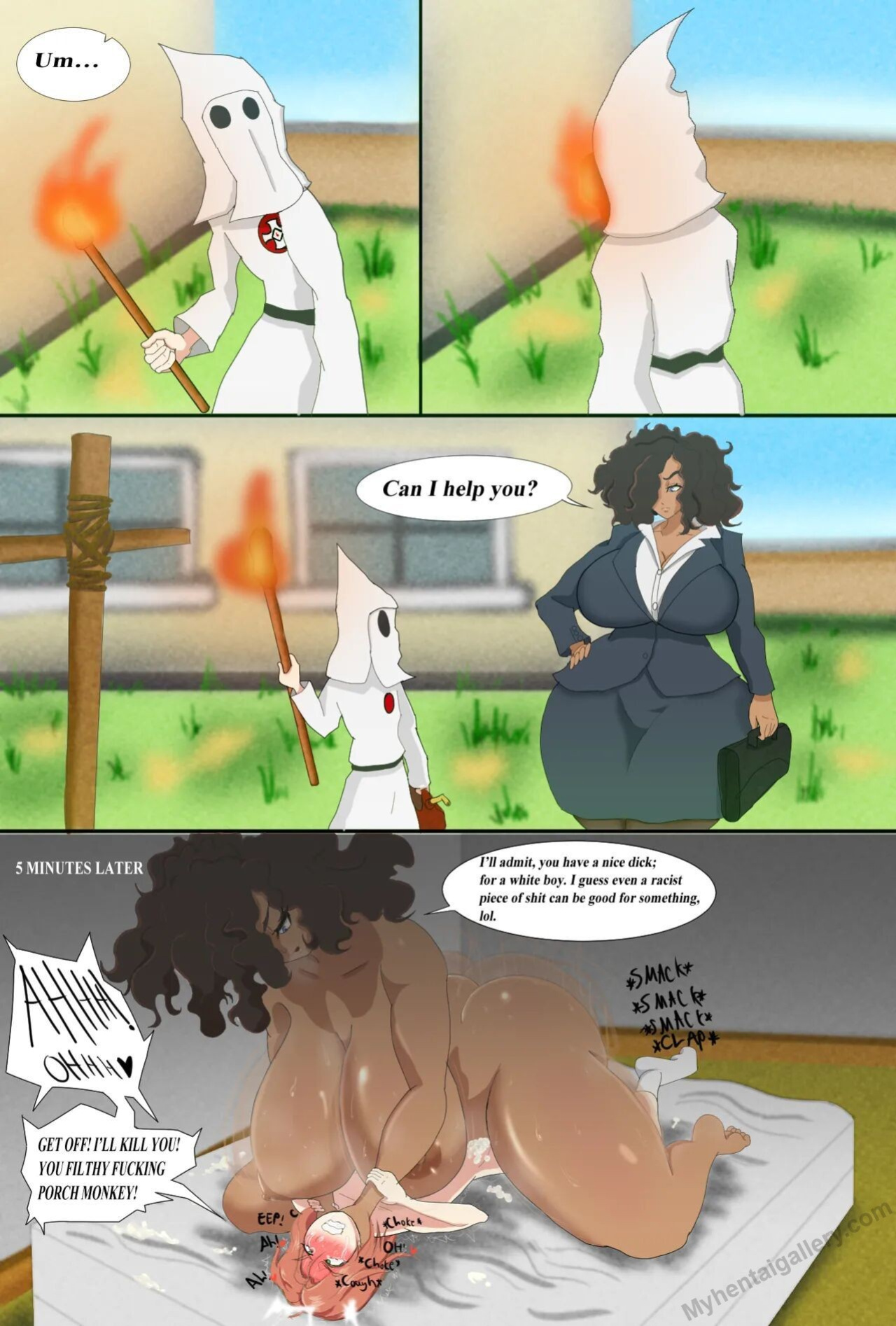Cross Burning Gone Wrong