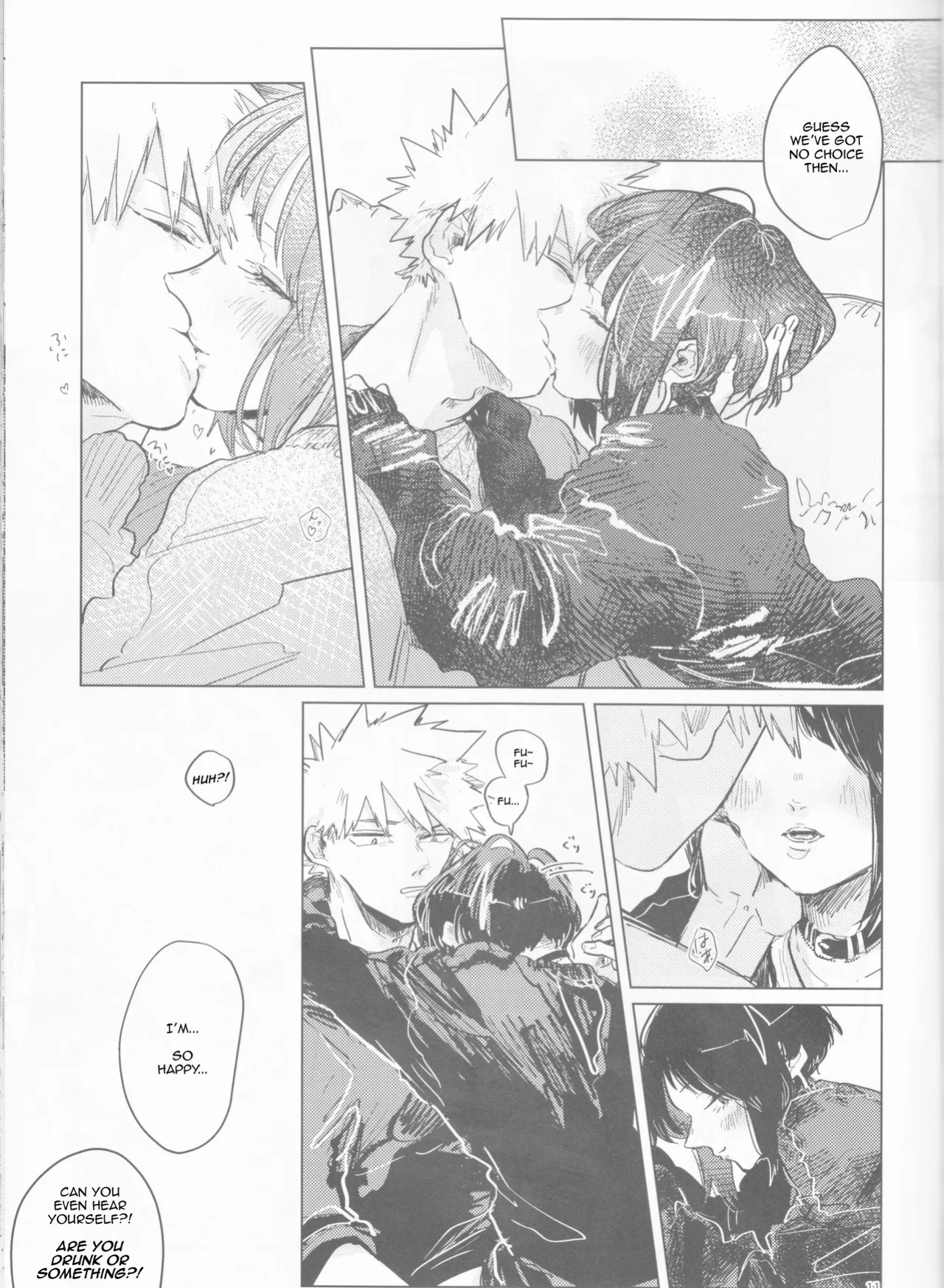 (Douyara Deban no Youda! 35) [pobee (Gurasuke)] Drunk, But Unharmed and Unashamed (Boku no Hero Academia) [English] [kireiTL]