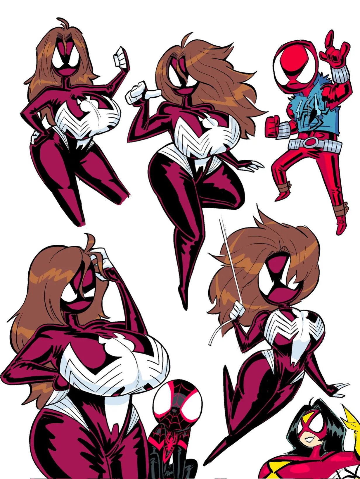 [Theguywhodrawsalot] I sure love me some Marvel girls