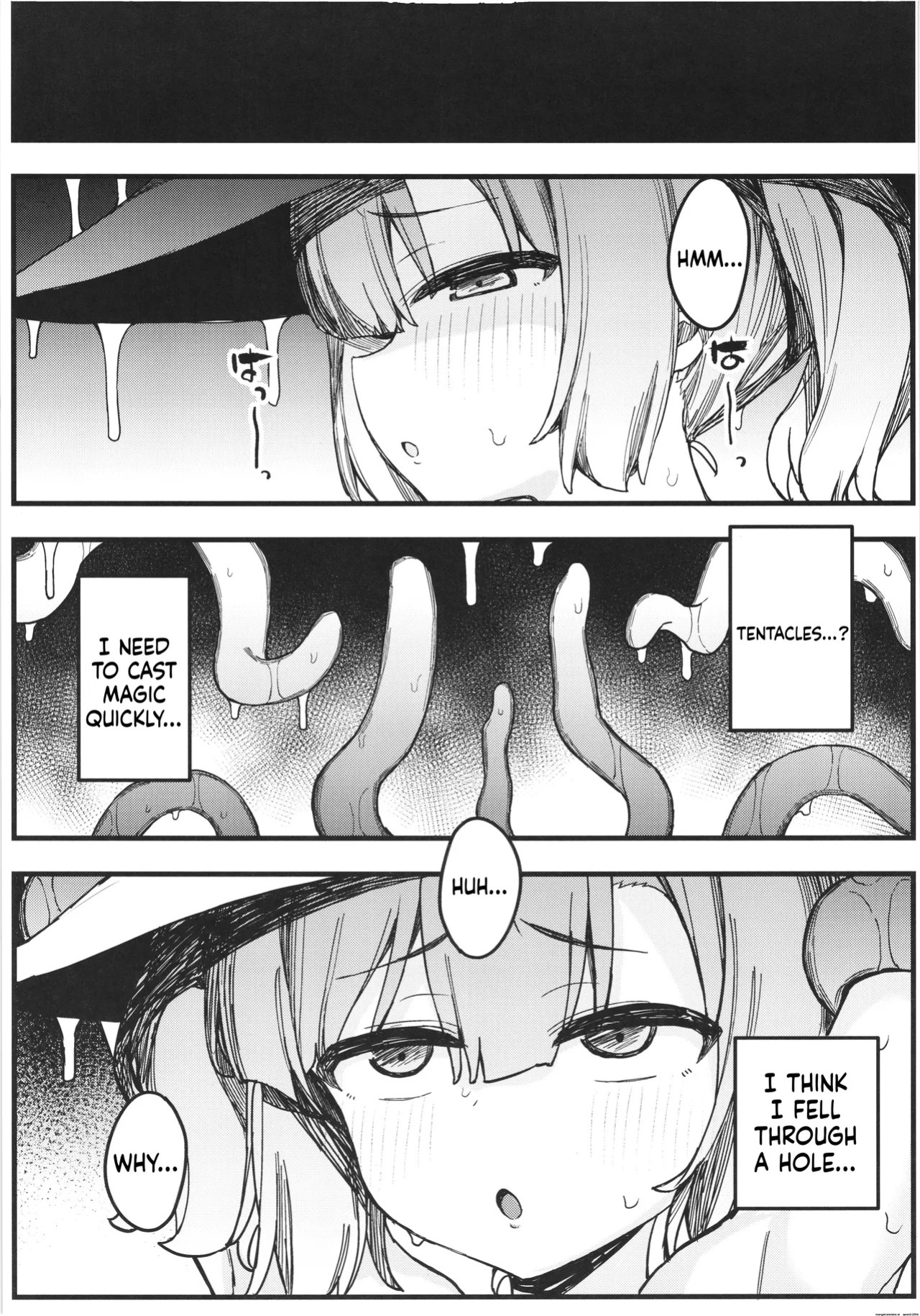(C105) [Tamatamasanmyaku (Tamatanuki)] S-kyuu Boukensha no Watashi ga Shokushu Nanka ni Ochiru Wake Nai!! (SCANMTL)