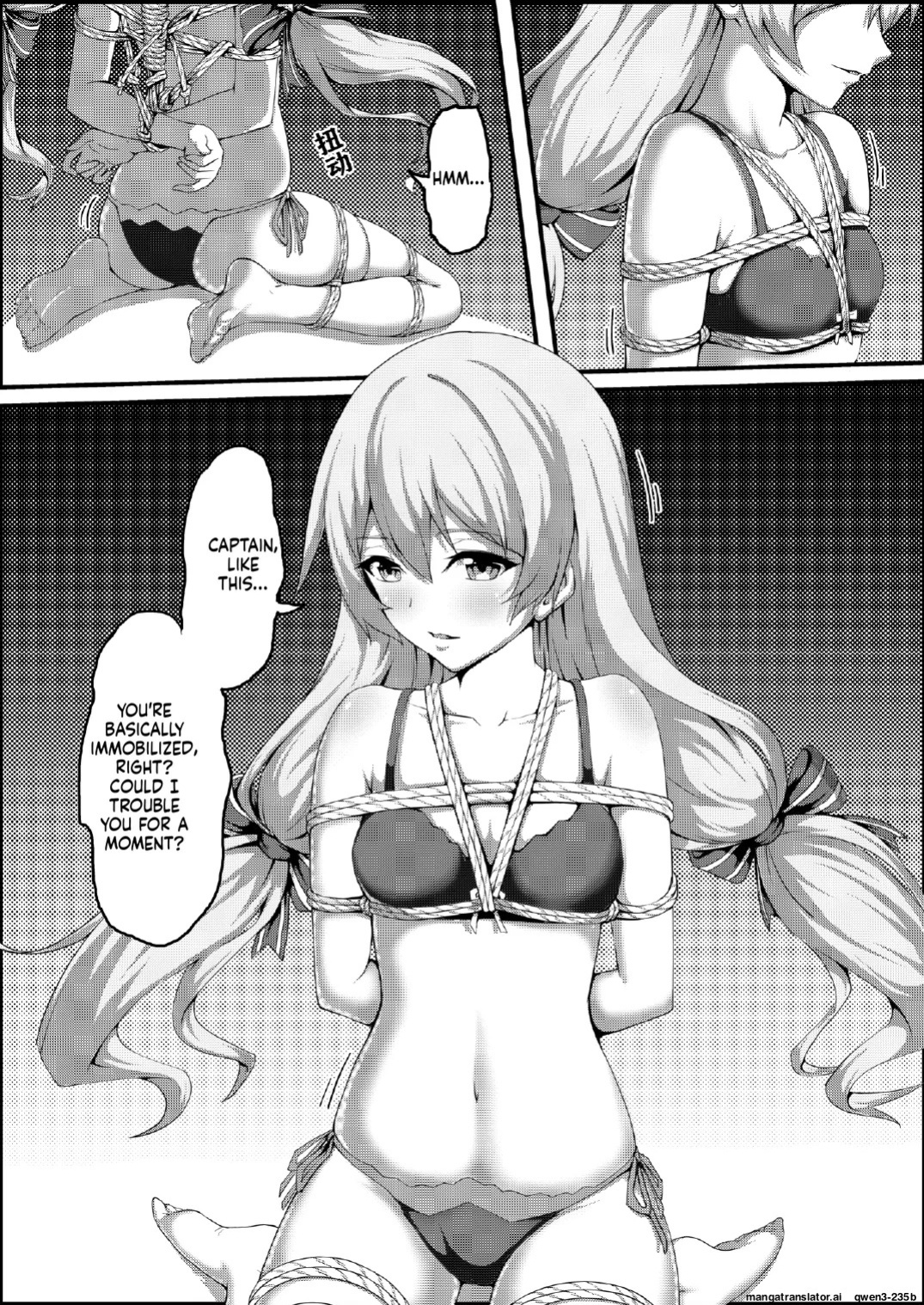 [Pigeon Nest Under Deck (Yuki no Arashi to Itan)] Shibarareda Hoshi (Houkai Impact 3) (SCANMTL)