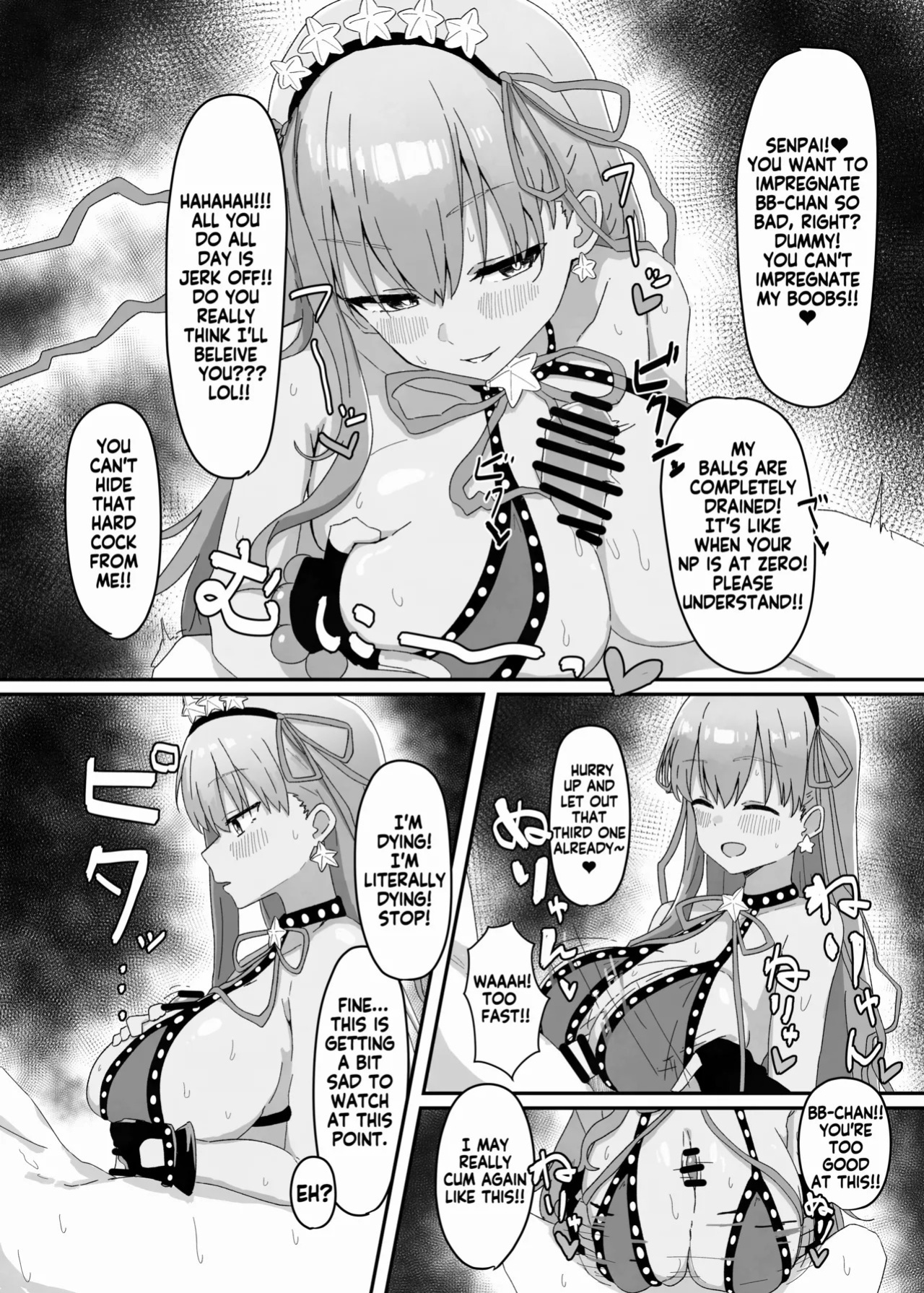 [Kyuuri no Fukazume (Shigureni)] BB-chan ga Zenbu Kanri Shichaimasu♥ | Leave Everything To BB-Chan ♥ (Fate/Grand Order) [Digital] [English] [KM_42]