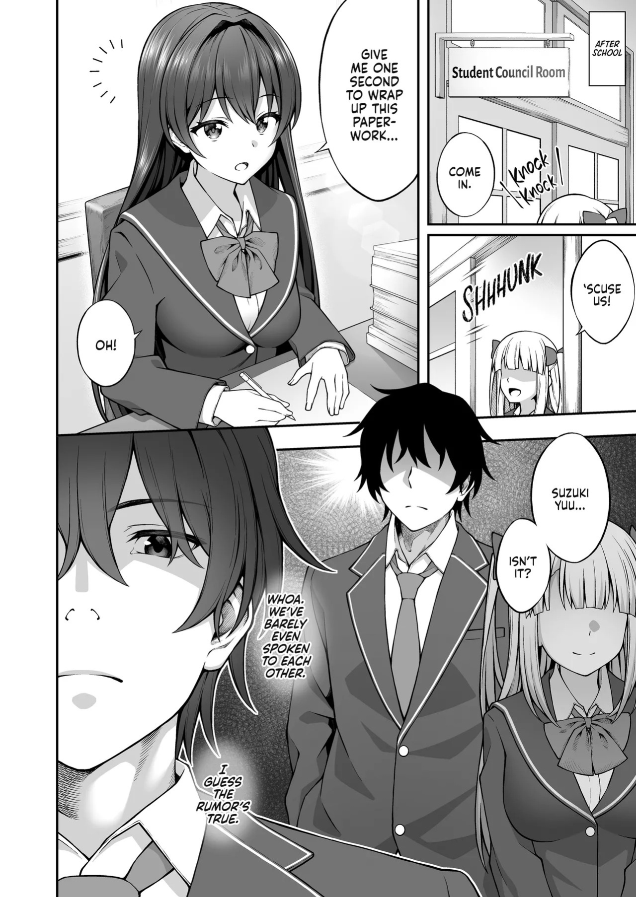 [Doushoku (INAGITA)] Saiminjutsu de Majime na Seitokaichou o Te ni Ireta Ore | How I Charmed the Prim and Proper President [English] [J18] [Decensored] [Digital]