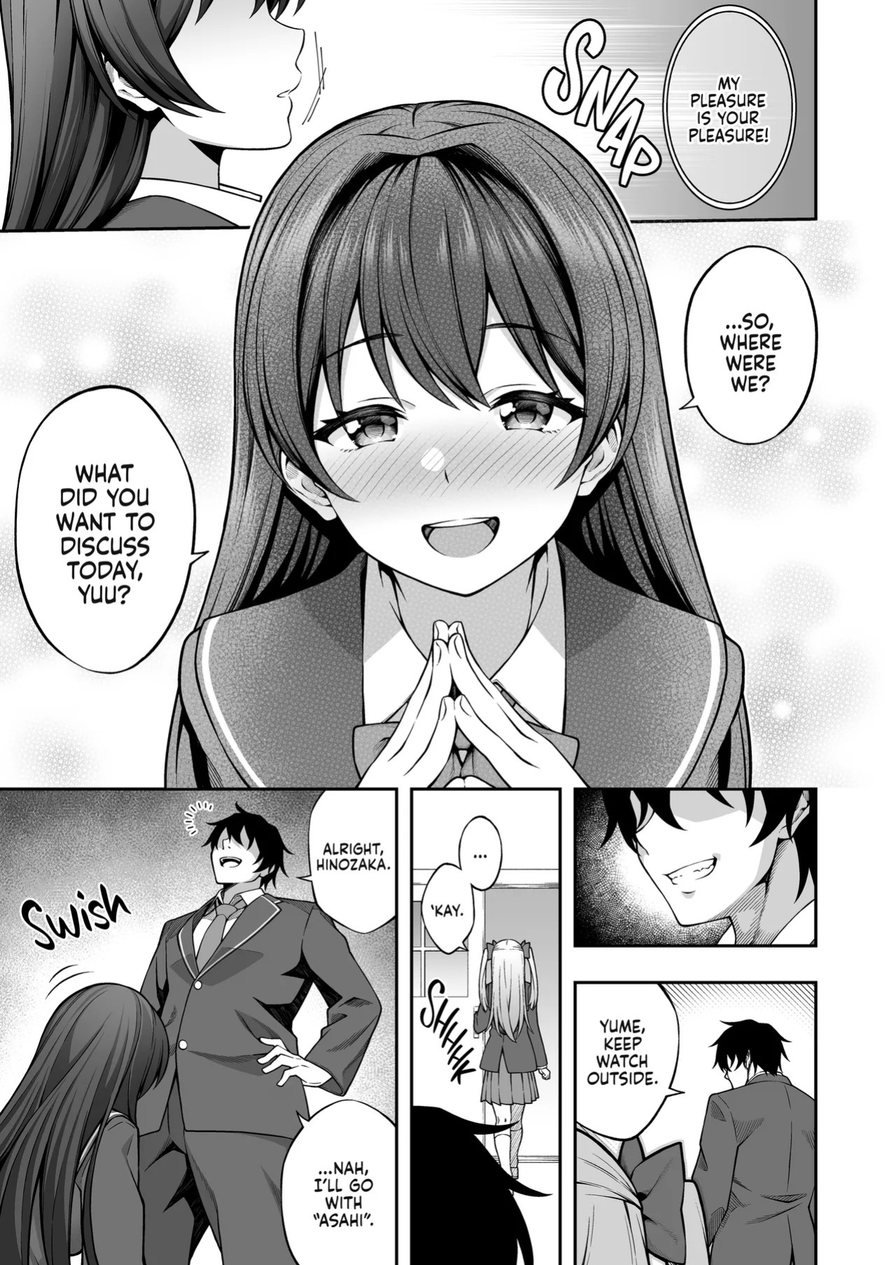 [Doushoku (INAGITA)] Saiminjutsu de Majime na Seitokaichou o Te ni Ireta Ore | How I Charmed the Prim and Proper President [English] [J18] [Decensored] [Digital]