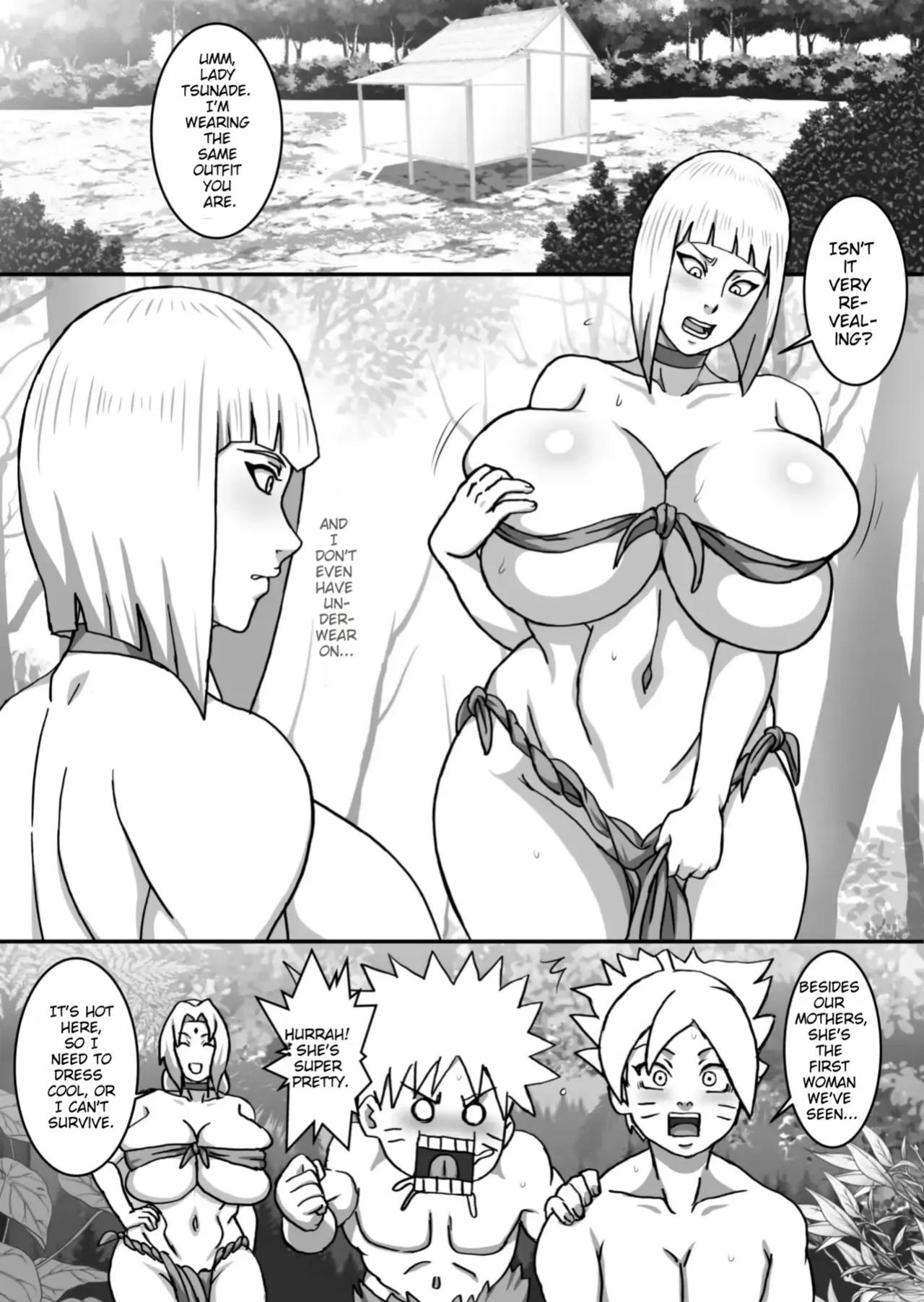 [Naruho-dou (Naruhodo)] Jungle Samui (Naruto) [English]