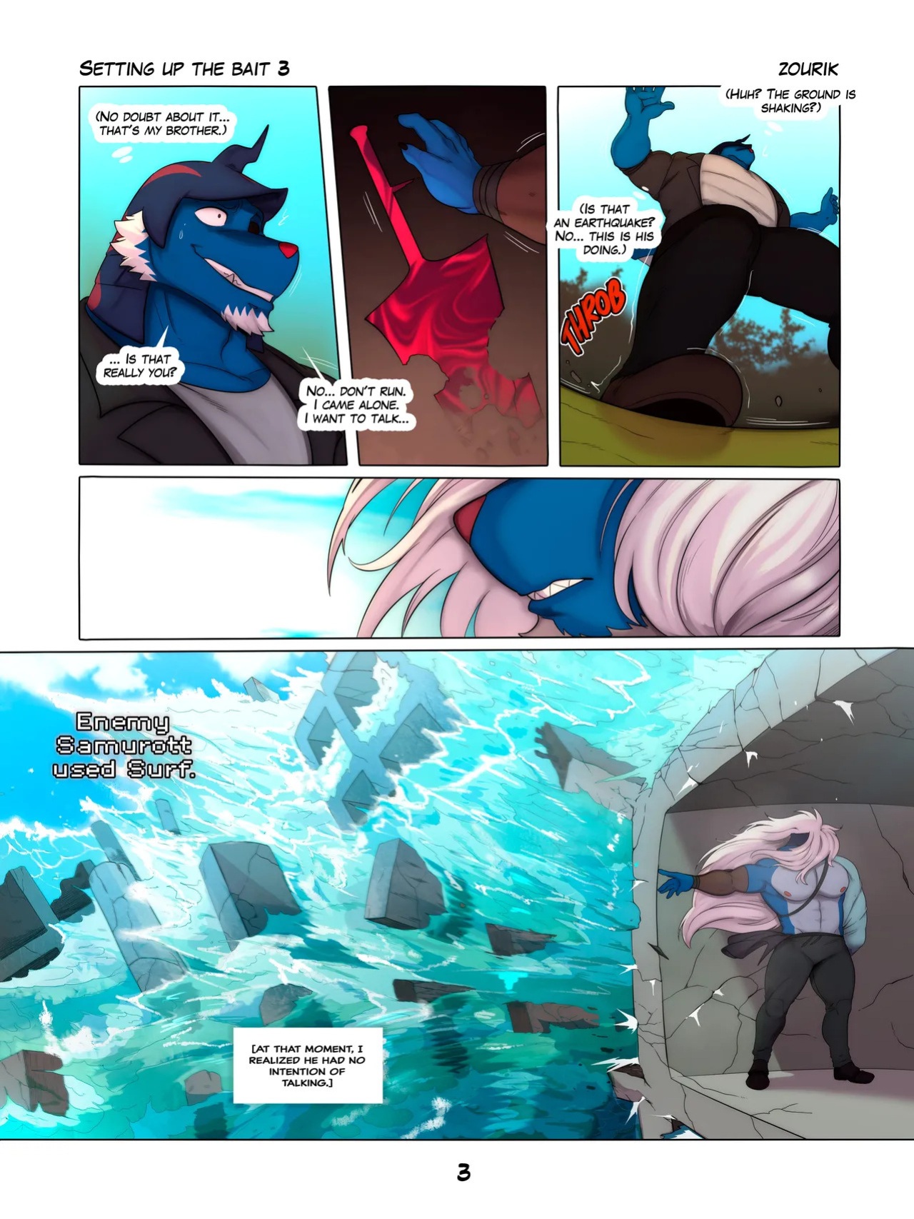 [Zourik] Setting Up The Bait III (Ongoing) (Pokemon)