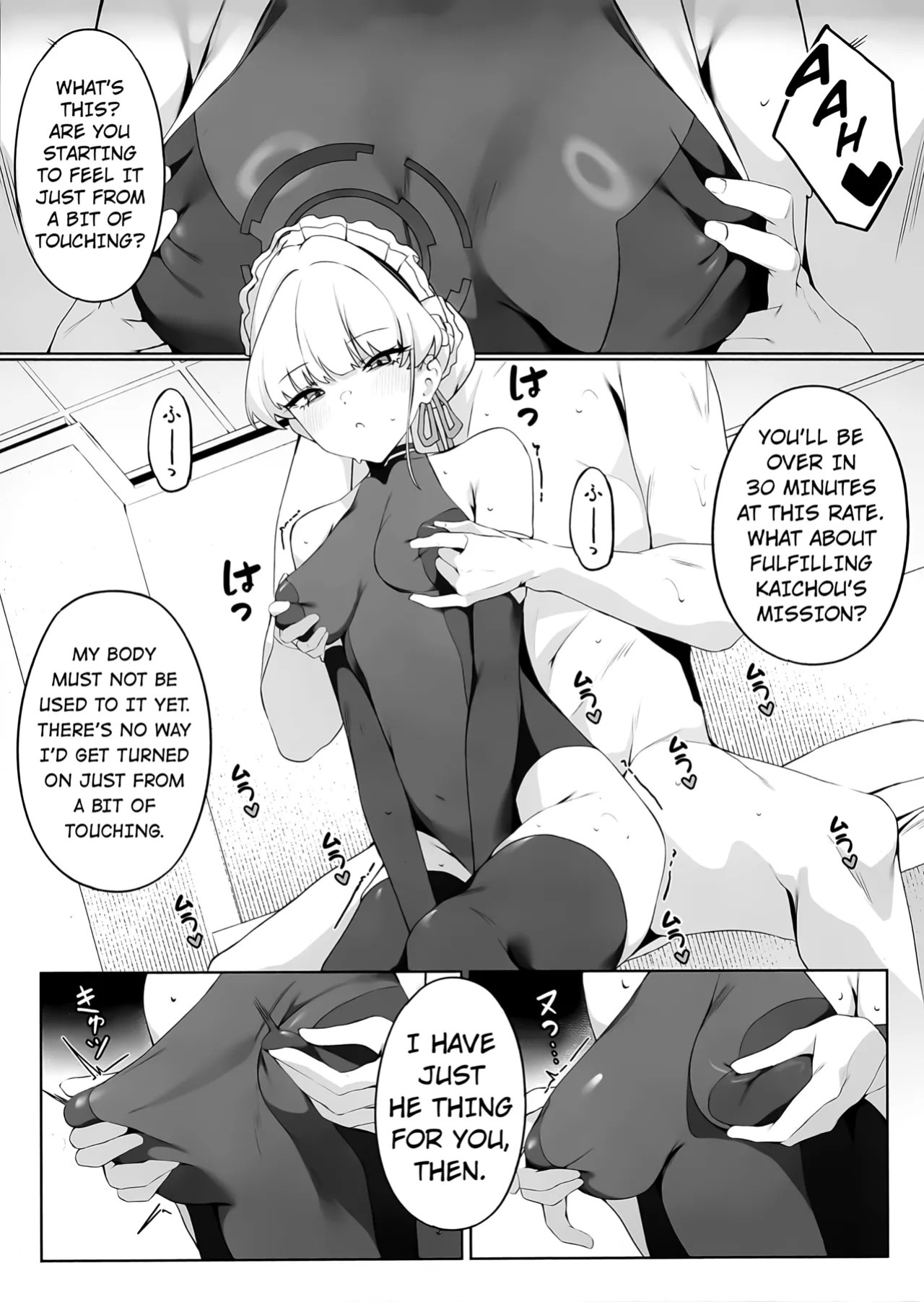 (C106) [Happy Mayonnaise (ASLA)] Sensei Kore wa Watashi no Ninmu desu Douzo Otsukai Kudasai (Blue Archive) [English] [20K1TL]