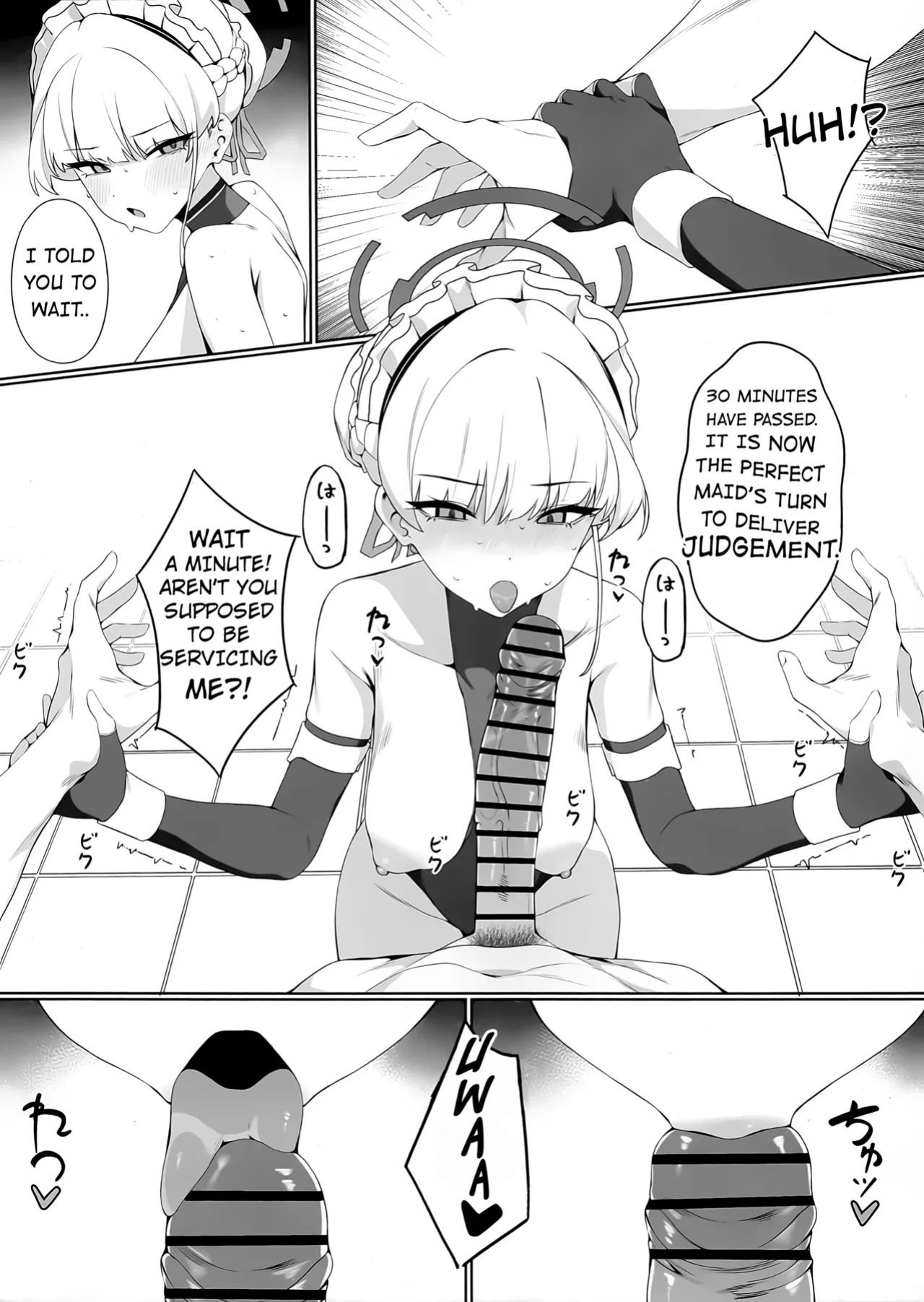 (C106) [Happy Mayonnaise (ASLA)] Sensei Kore wa Watashi no Ninmu desu Douzo Otsukai Kudasai (Blue Archive) [English] [20K1TL]