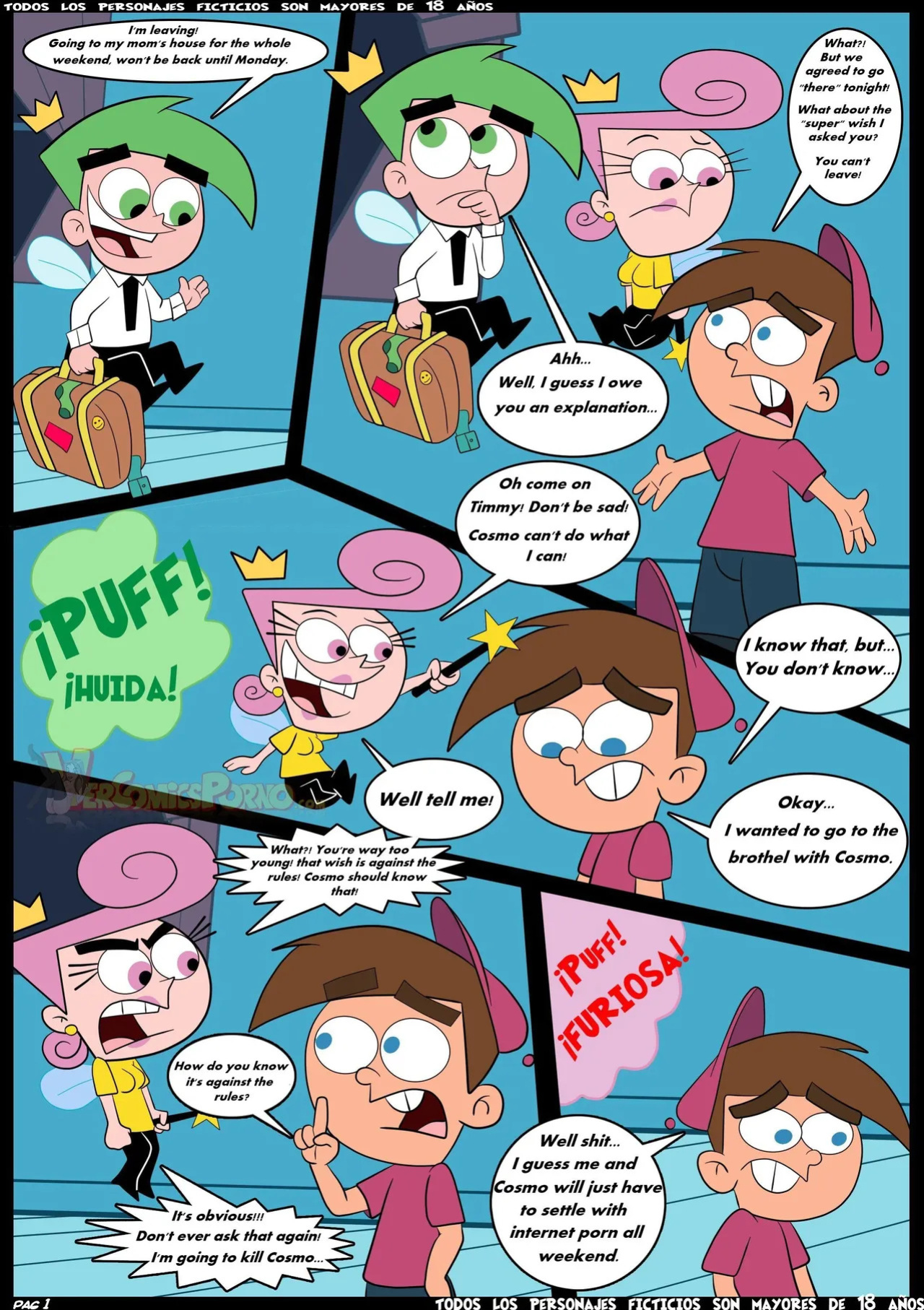[vercomicsporno] Breaking The Rules! (The Fairly OddParents)