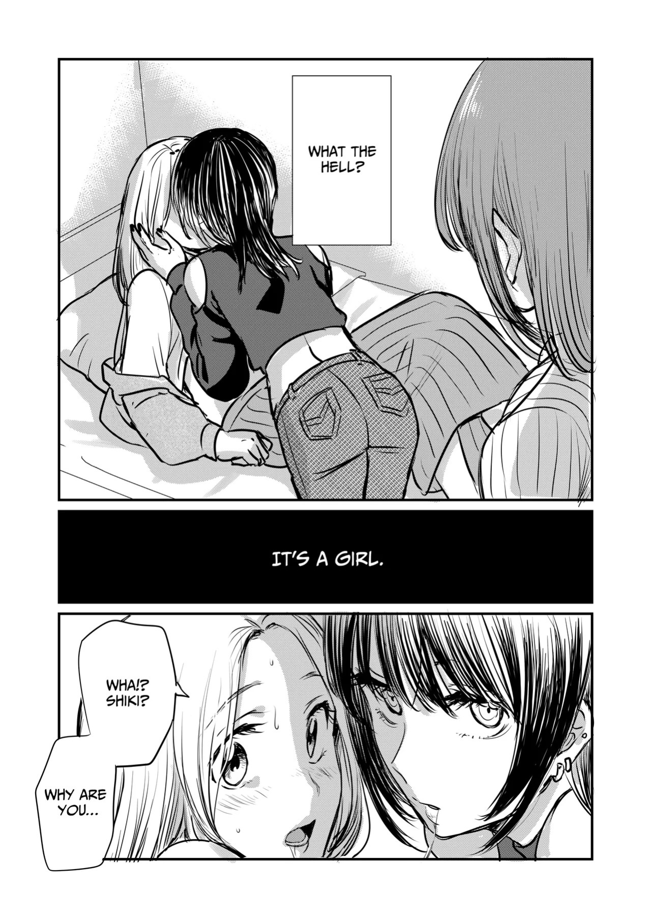 [GENJU MINZOKU (Sato)] Nande Onna nanka ni Torarenakya Ikenai no? | Why Do I Have To Lose Her To Another Woman? [English] [IXIA WORKS]