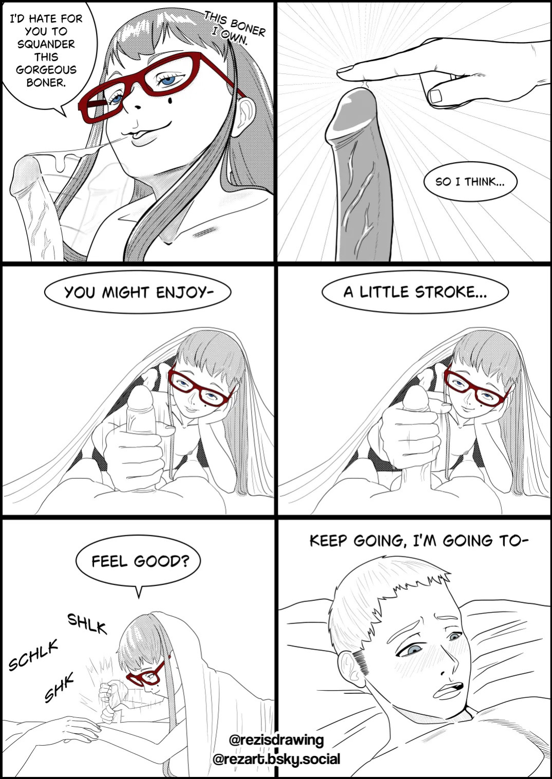 [Rez Is Drawing] A Week of Tease Challenge (Ongoing)