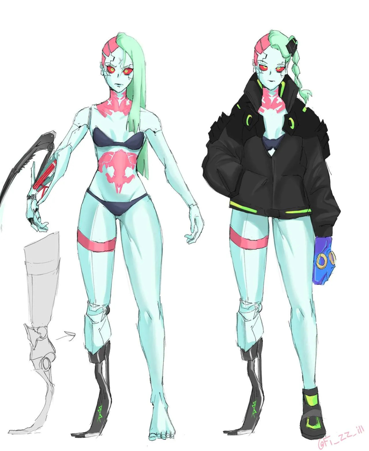 [Fizzysada] Rebecca Collection (CyberPunk 2077)