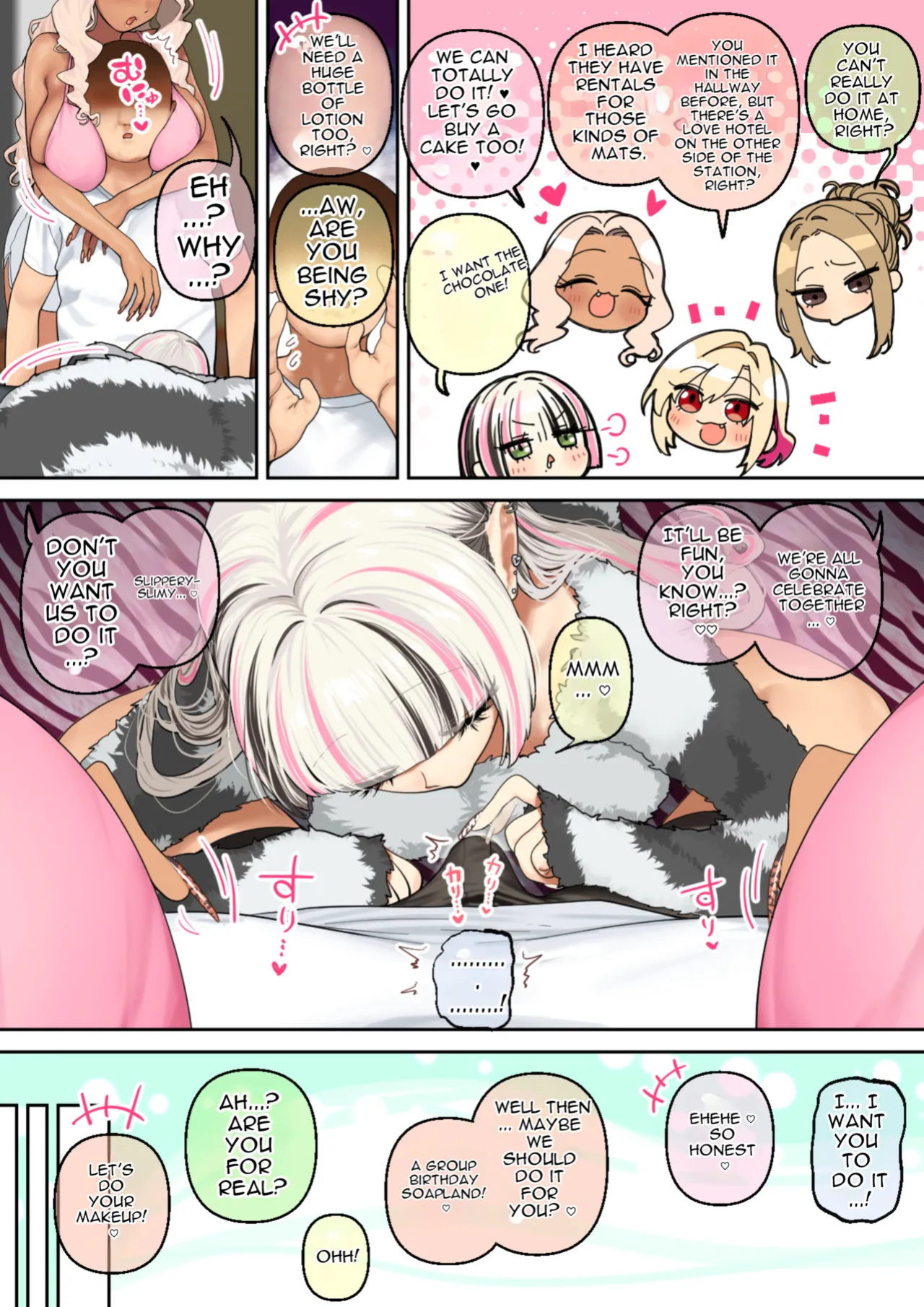 [Hishigata Tomaru] Oshikake! Bakunyuu Gal Harem Seikatsu 3 [English] [MTL]