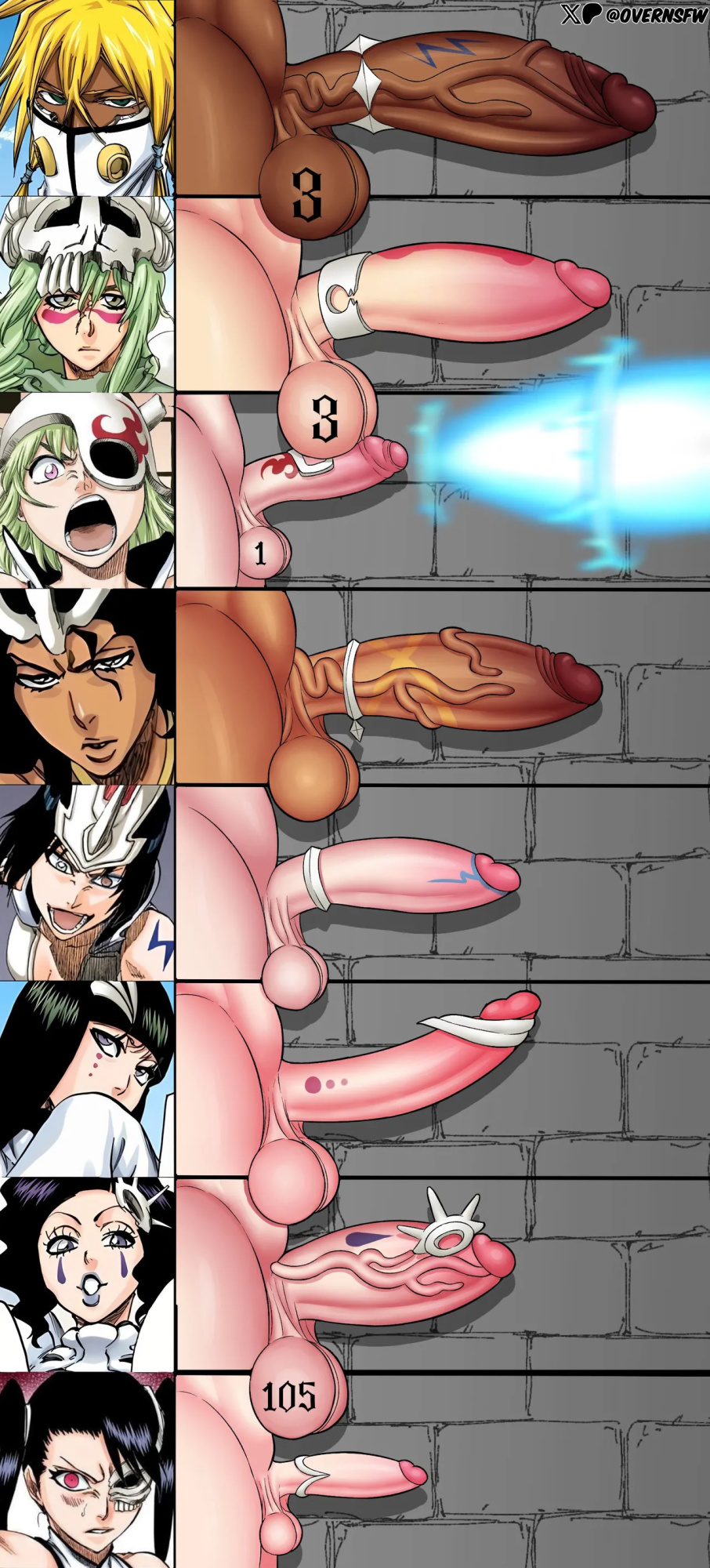 [OverNSFW] Bankai (Bleach Collection)
