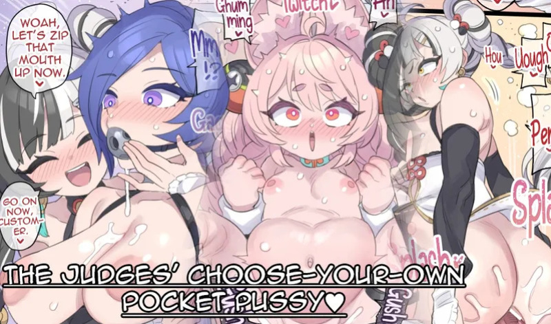[Mimonel] Saiketsu-kan-tachi no yoridori nama onaho♥ | The Judges' Choose-Your-Own pocket pussy ♥ [English] [Shiririn]