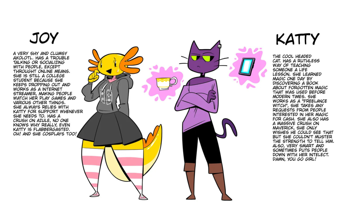 [MojoMontebon] Joy the Axolotl (MojoMontebon OC)
