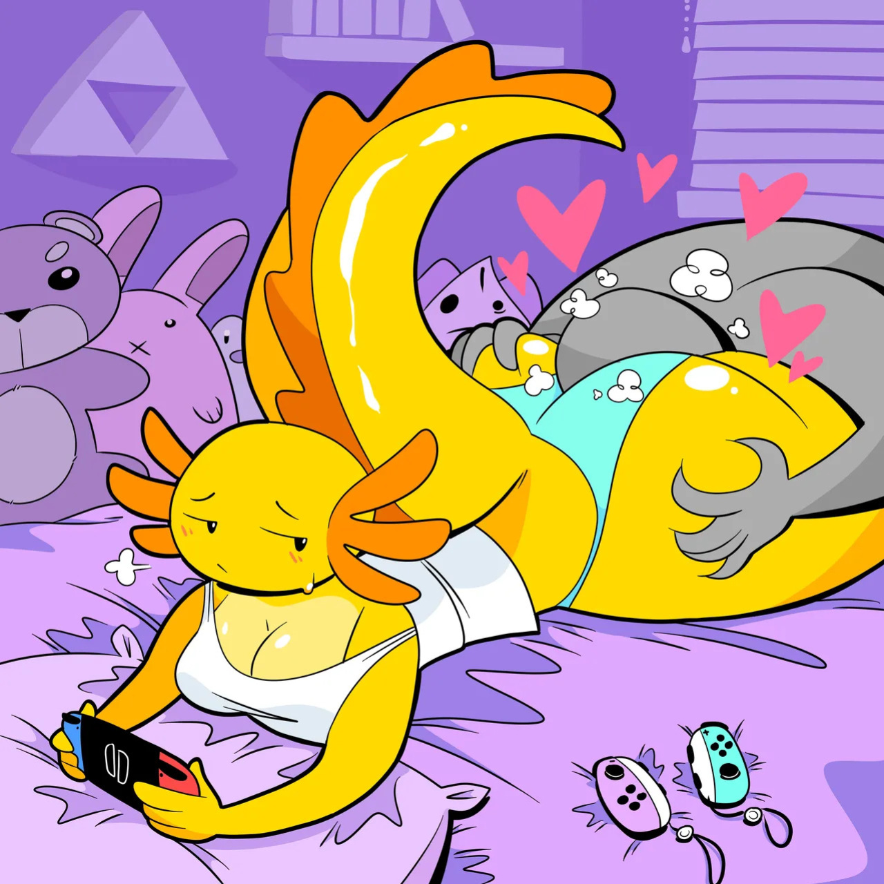 [MojoMontebon] Joy the Axolotl (MojoMontebon OC)