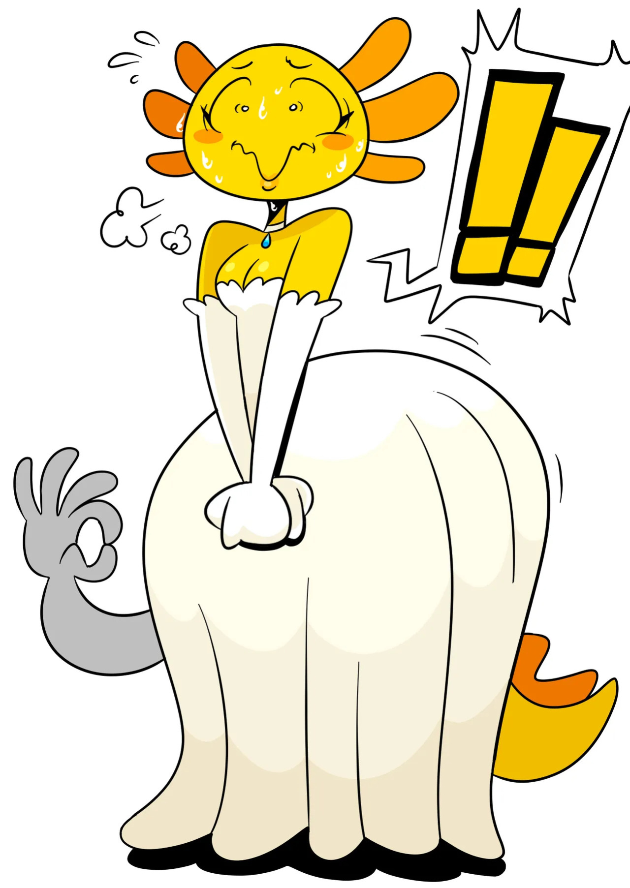 [MojoMontebon] Joy the Axolotl (MojoMontebon OC)