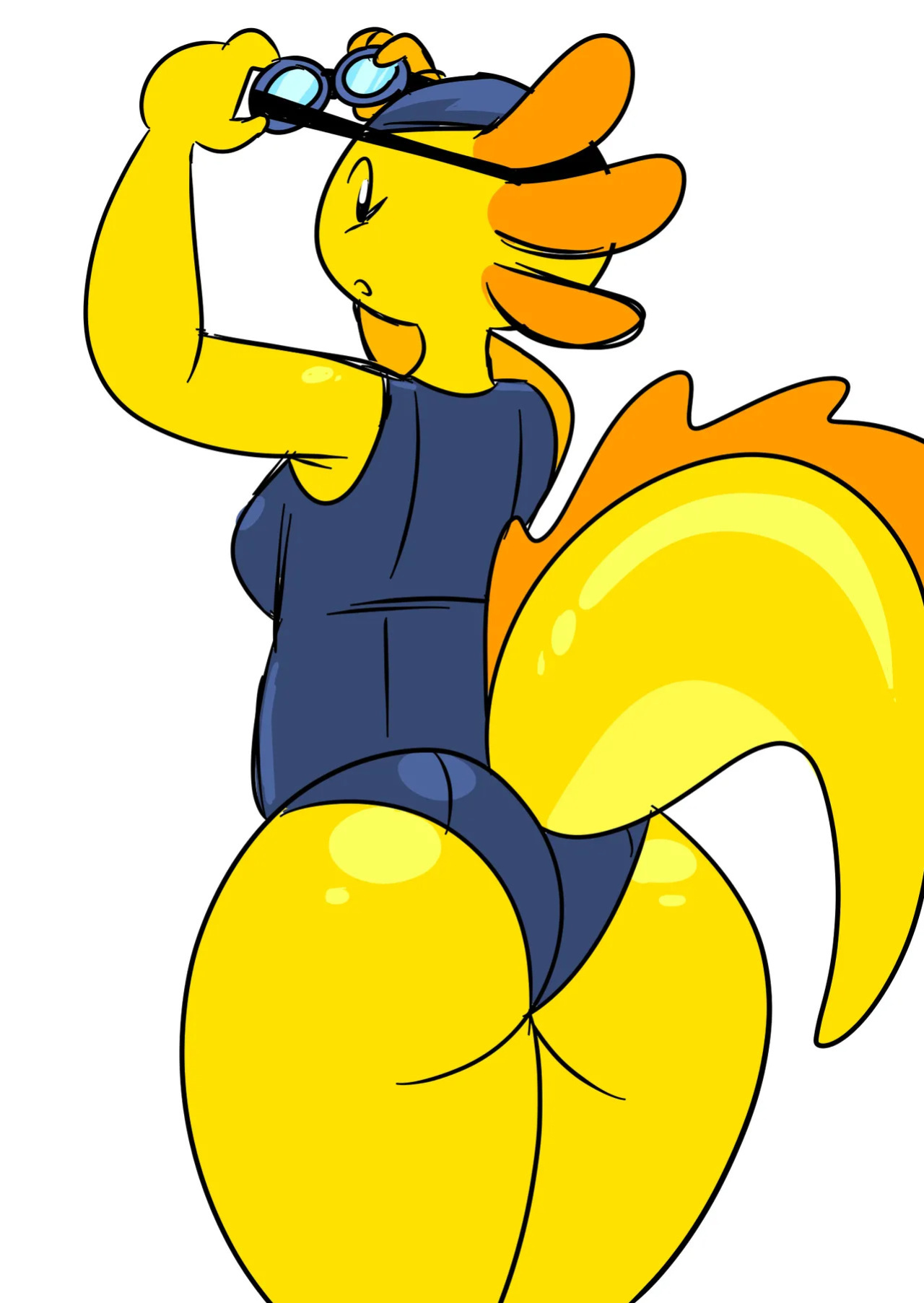 [MojoMontebon] Joy the Axolotl (MojoMontebon OC)